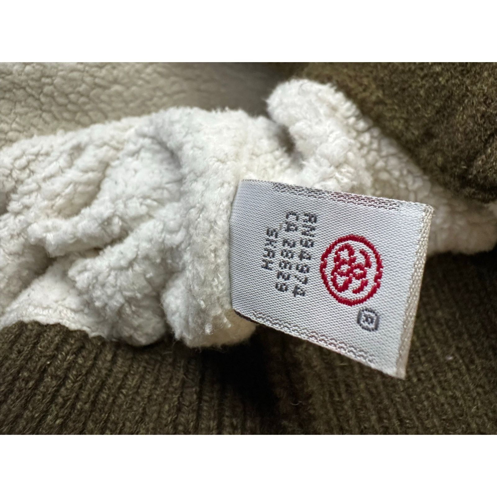 Stussy STUSSY Lambswool Zip Up Mens M Green Sherpa Lined Sweater Size US M / EU 48-50 / 2 - 5 Thumbnail