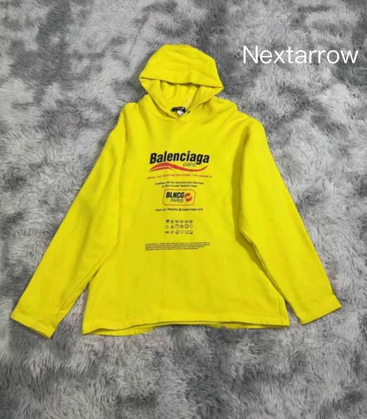 Balenciaga balenciaga hoodie Size US XXS / EU 40 - 2 Thumbnail