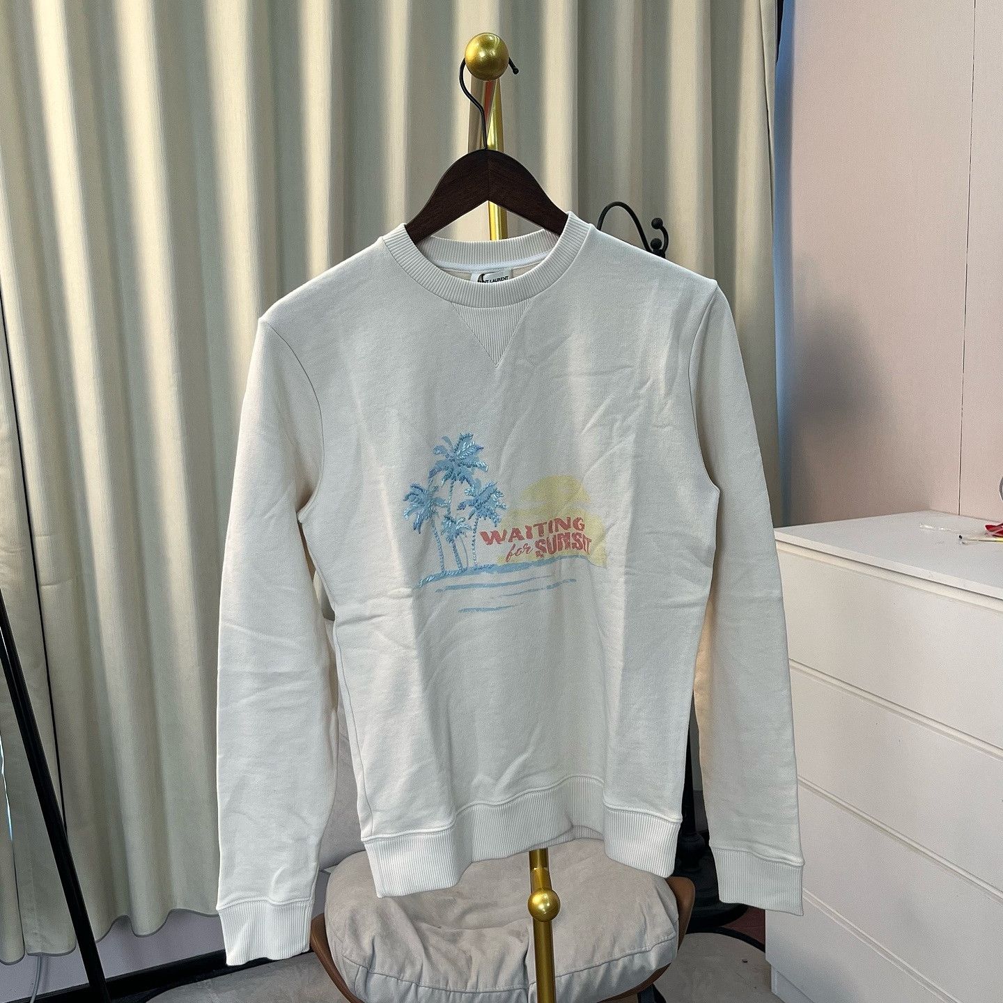 Saint Laurent Paris Saint Laurent Waiting for Sunset Sweatshirt XS Size US XS / EU 42 / 0 - 1 Thumbnail