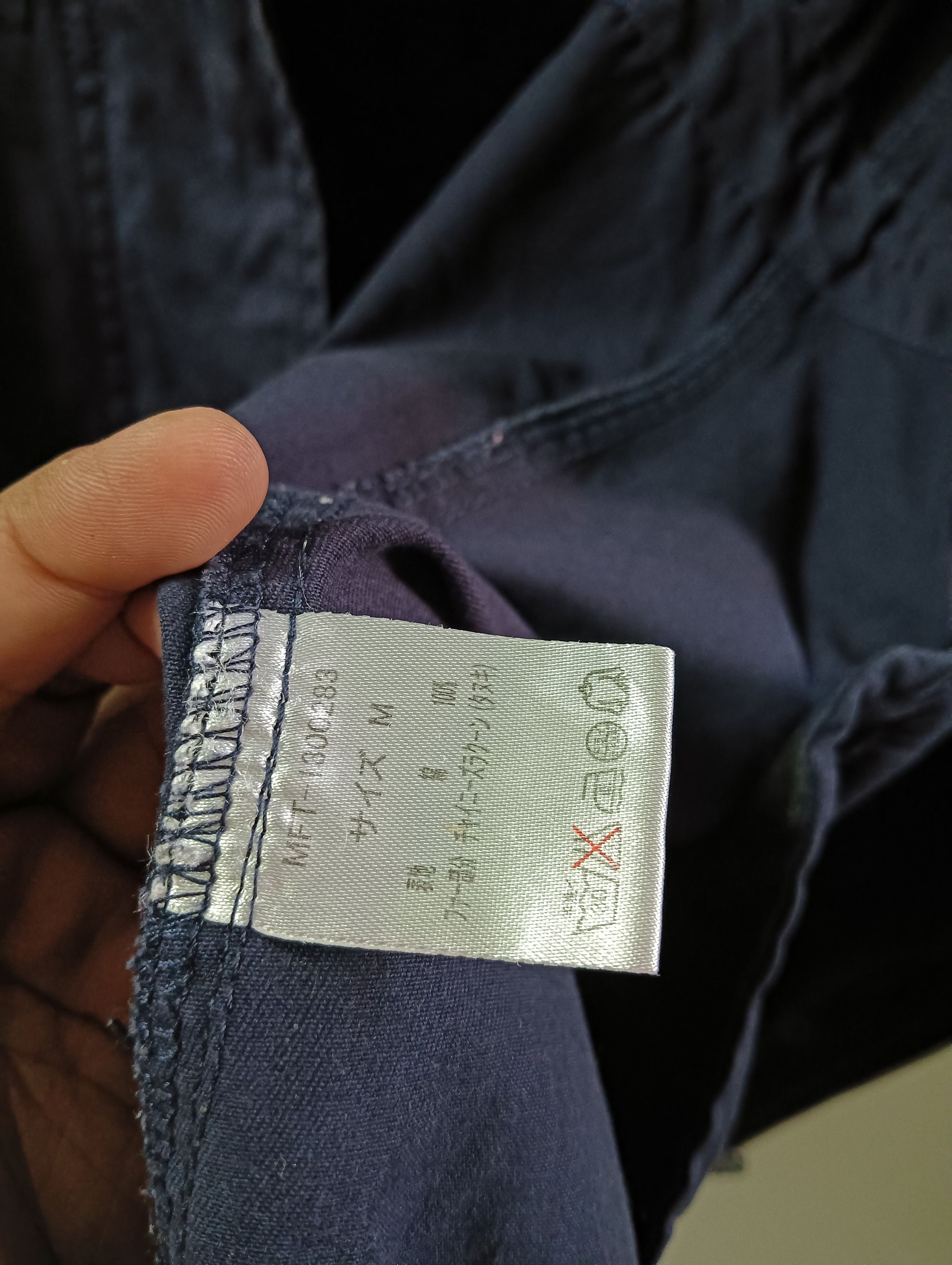 Other Vintage Japanese Navy Parka Jacket by B.L.U.E. – Size M Size US M / EU 48-50 / 2 - 12 Thumbnail