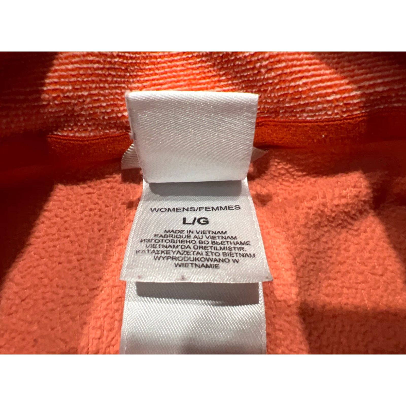 The North Face The North Face Women L 1/4 Zip Peach Orange Fleece Pullover Jacket Shirt? Size L / US 10 / IT 46 - 6 Thumbnail