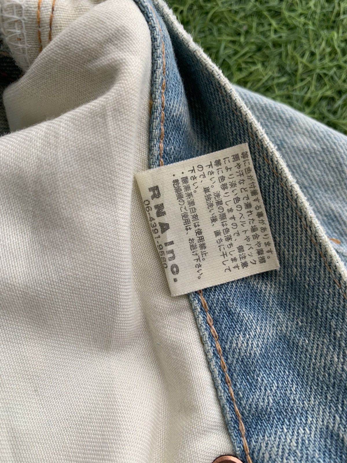 Hope 🔥⚡️Vintage Japanese Brand Distressed RNA Jeans Size US 31 - 14 Thumbnail