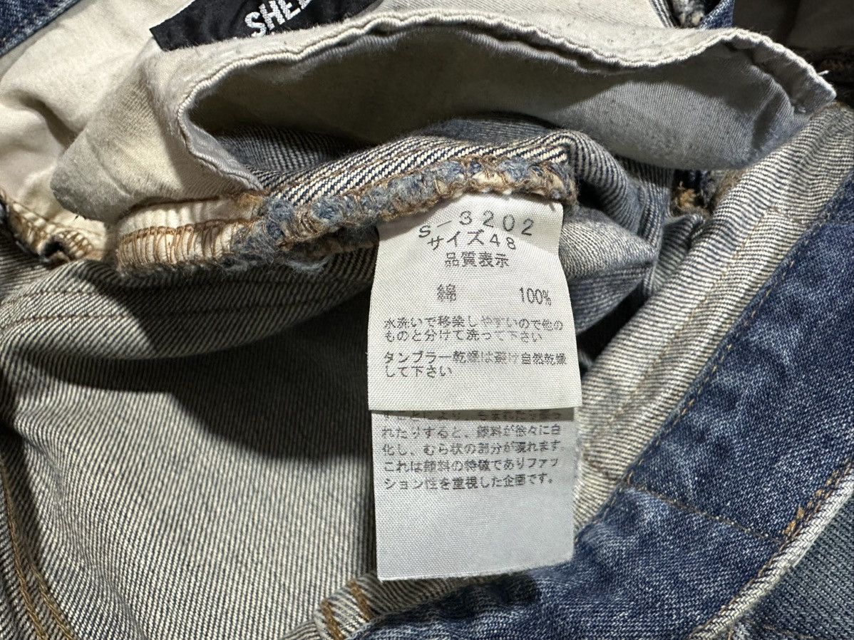 If Six Was Nine × Japanese Brand × Shellac 🔥Y2K Archived Shellac Flared Denim Mud Wash Distressed Size US 32 / EU 48 - 14 Thumbnail