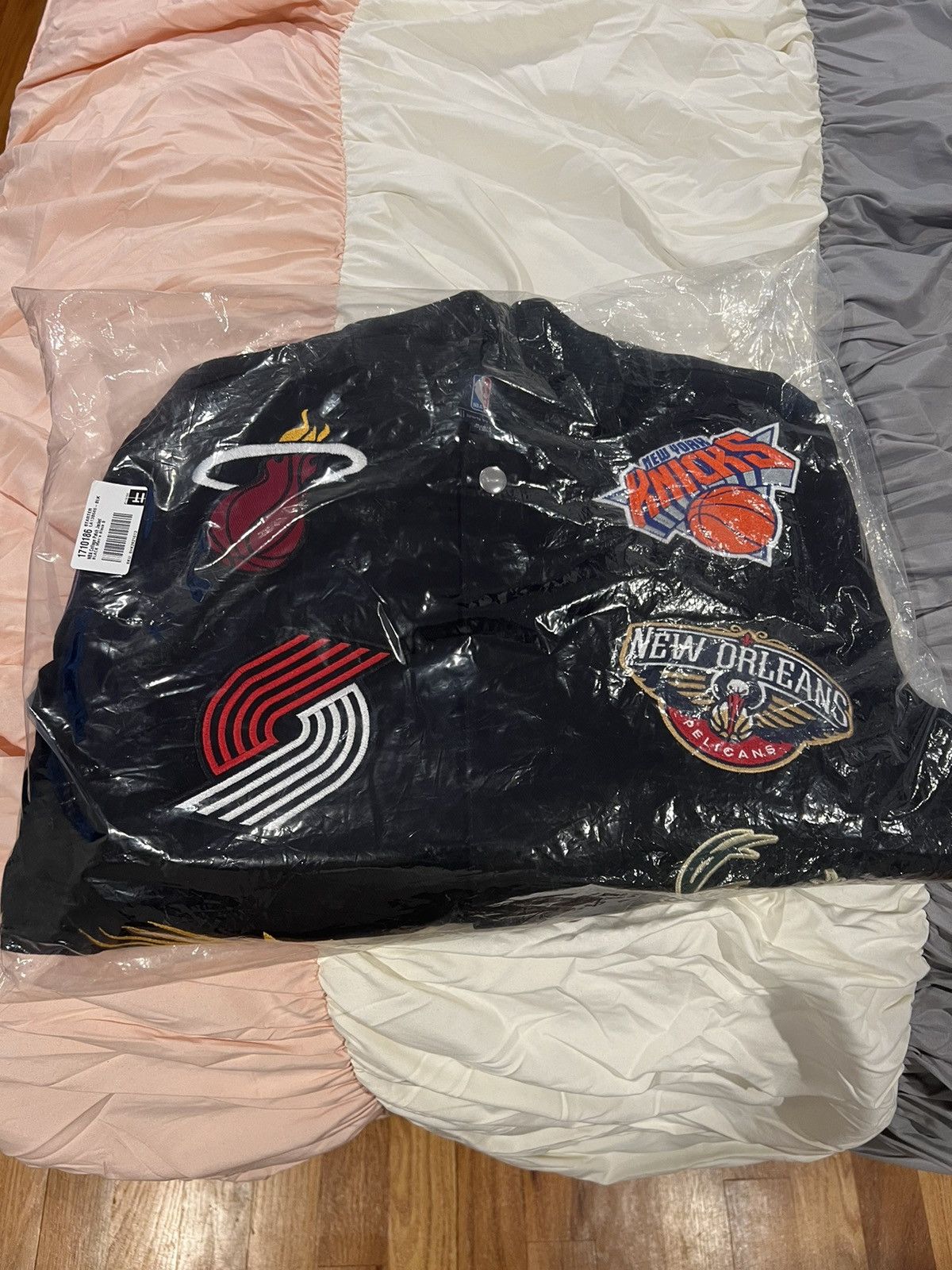 image of Glll Carl Banks Starter Jacket in Black, Men's (Size Small)