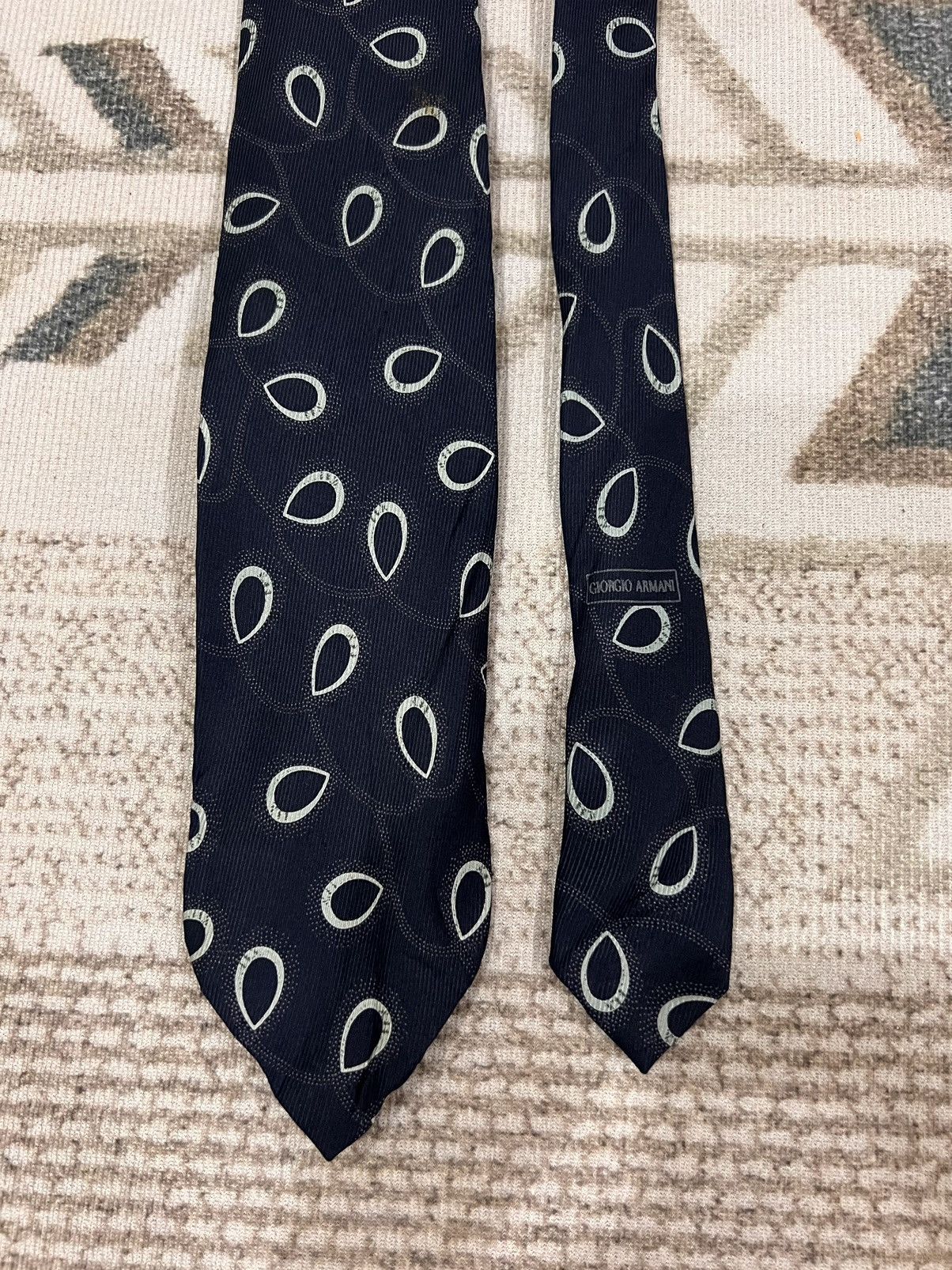 Giorgio Armani Giorgio Armani Silk Tie Size ONE SIZE - 3 Thumbnail