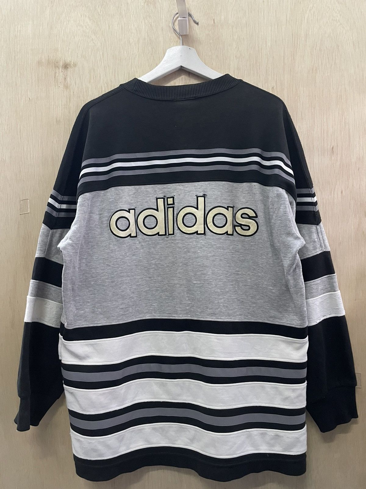 Adidas × Vintage Adidas vintage 90’s sweatshirt made in japan Size US L / EU 52-54 / 3 - 6 Thumbnail