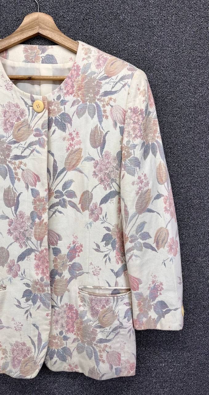 Burberry × Vintage Vintage Burberry Luxury Design Button Up Cardigan Jacket Size M / US 6-8 / IT 42-44 - 4 Thumbnail