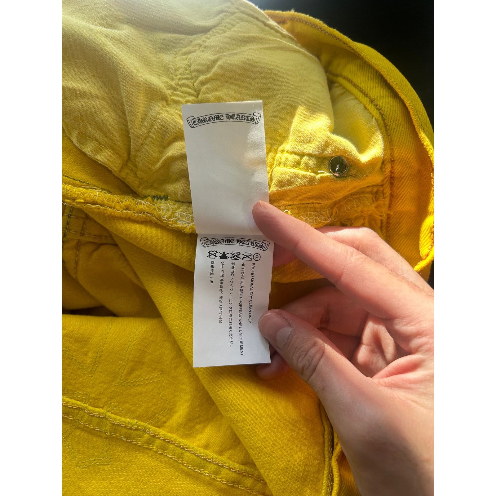 Chrome Hearts 34-Patch Yellow Levi’s Jeans Size US 36 / EU 52 - 6 Thumbnail