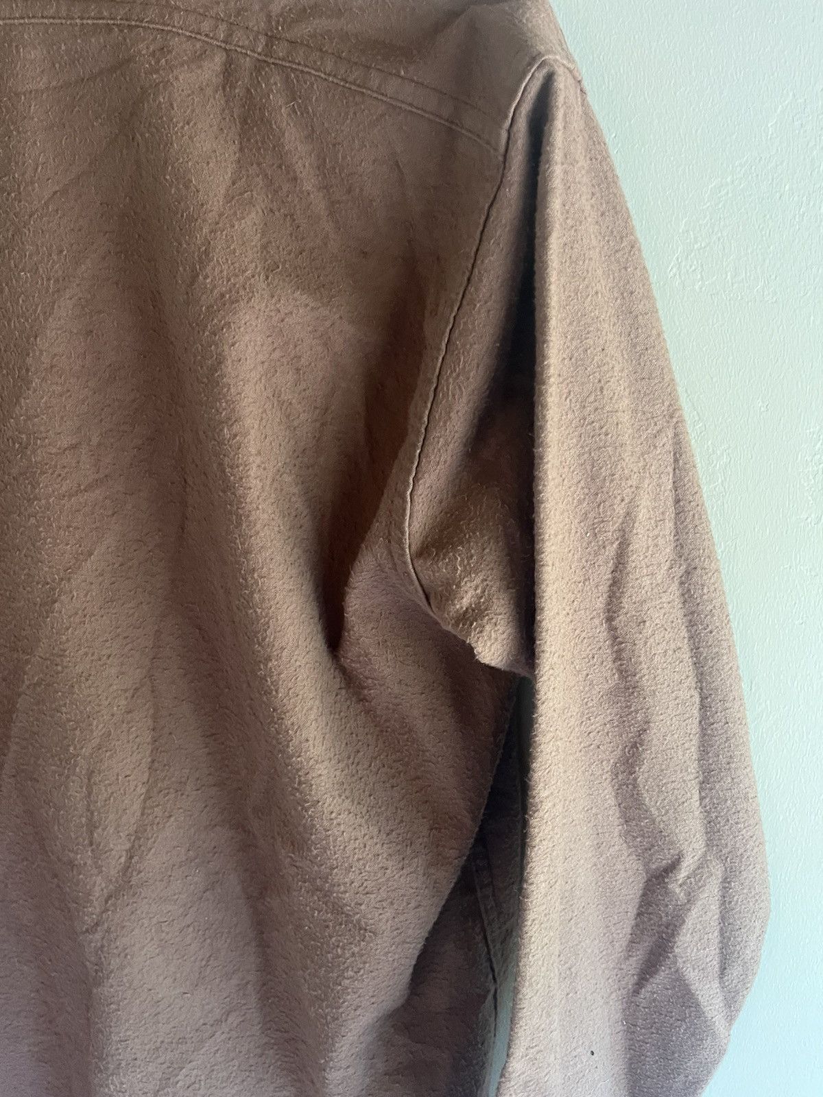 Woolrich Woolen Mills VTG Woolrich Brown Cotton Chamois Flannel Made In USA Medium Size US M / EU 48-50 / 2 - 10 Thumbnail
