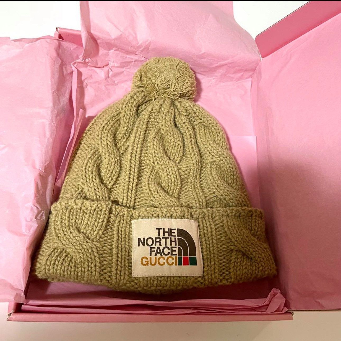 Gucci × The North Face Gucci Beanie Size ONE SIZE - 4 Thumbnail