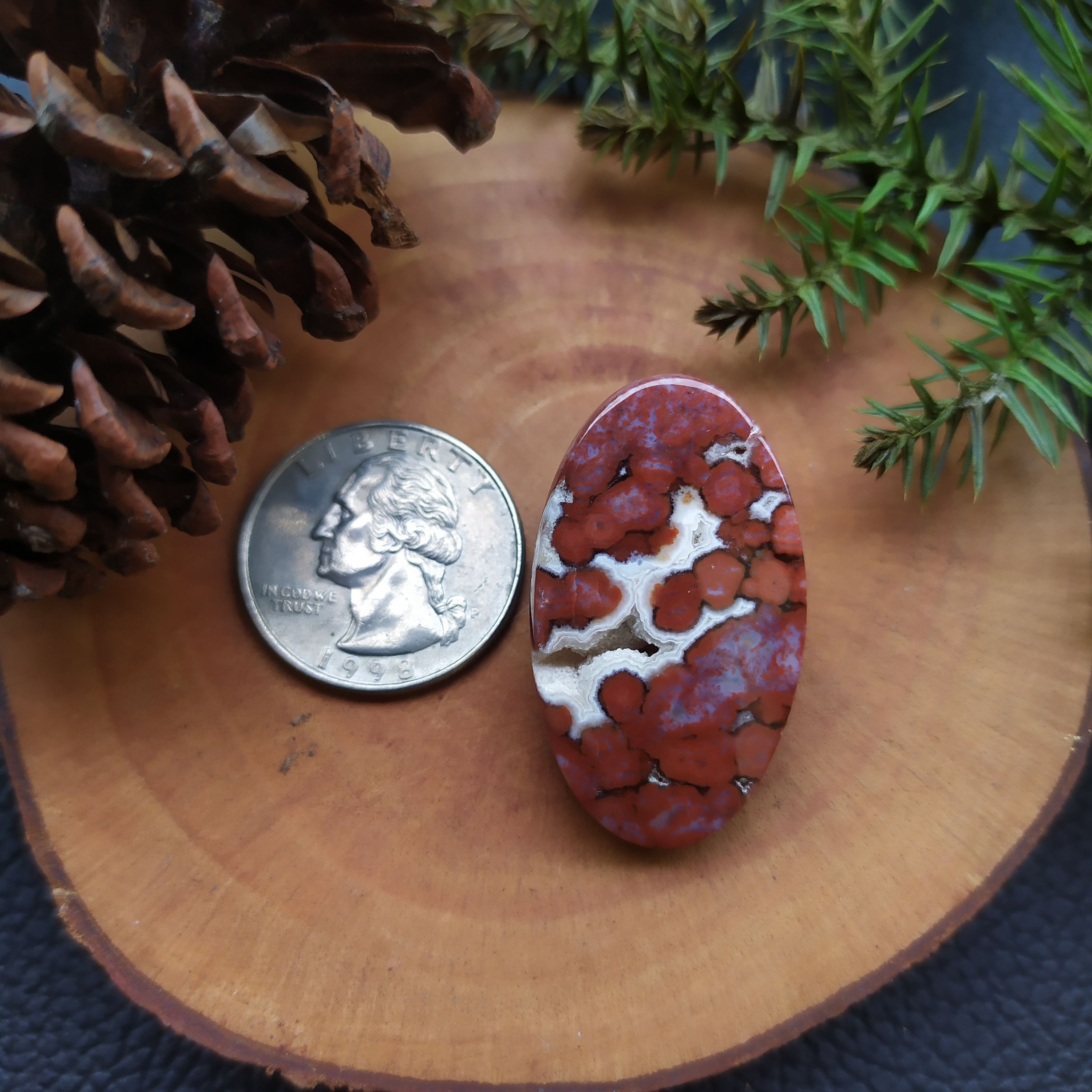 Jewelry × Vintage JEWELRY 💥 STONES 💥 ROCKS 💥 CABOCHONS | 8 pieces Size ONE SIZE - 5 Thumbnail