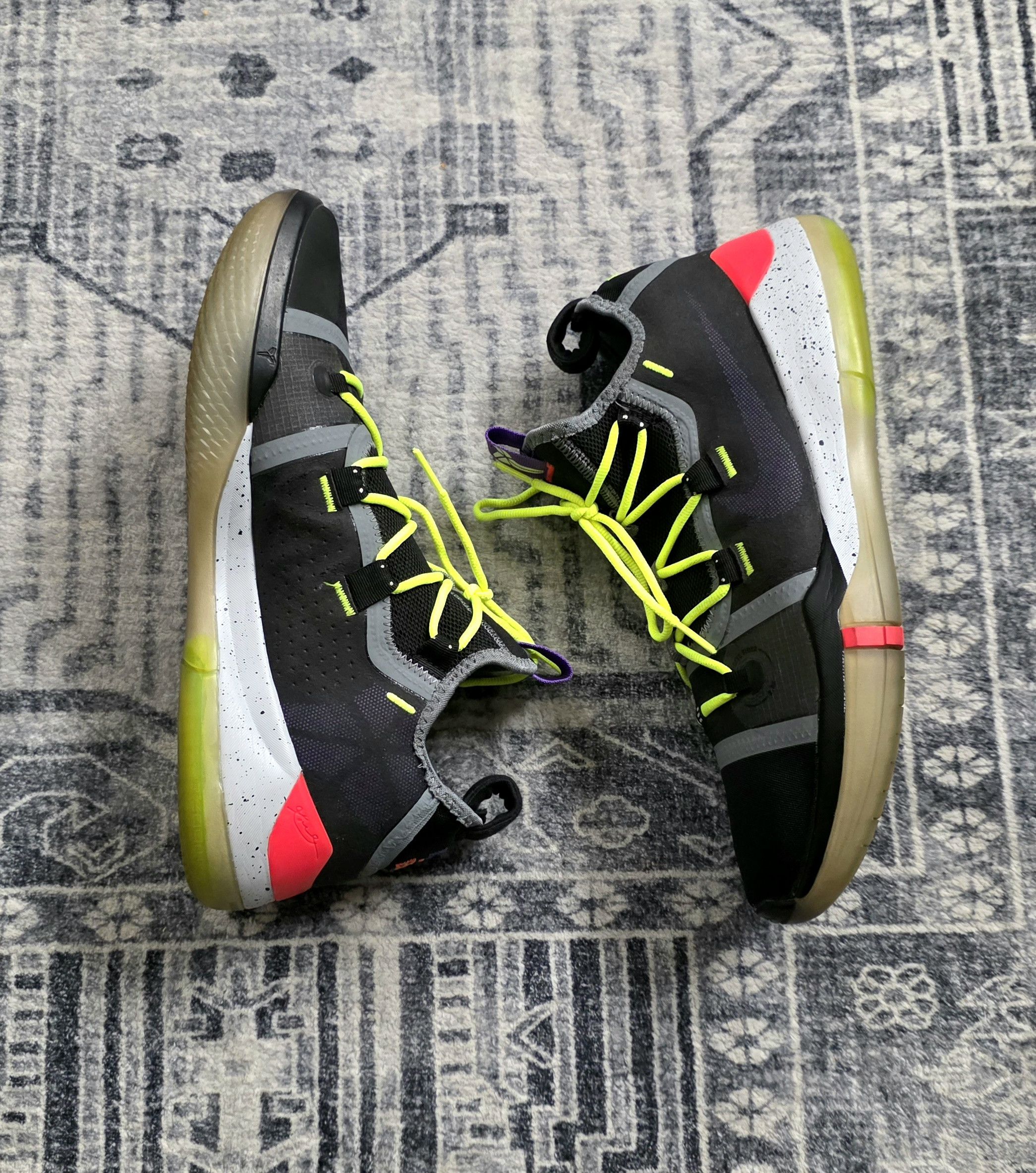 Nike Nike Kobe Bryant 2018 AD Exodus Mamba Chaos Racer Black 11 Size US 11 / EU 44 - 4 Thumbnail