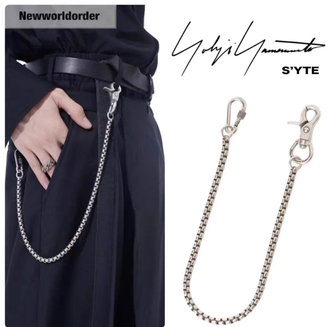 Yohji Yamamoto Yohji Yamamoto Wallet Chain K11 Size ONE SIZE - 6 Thumbnail