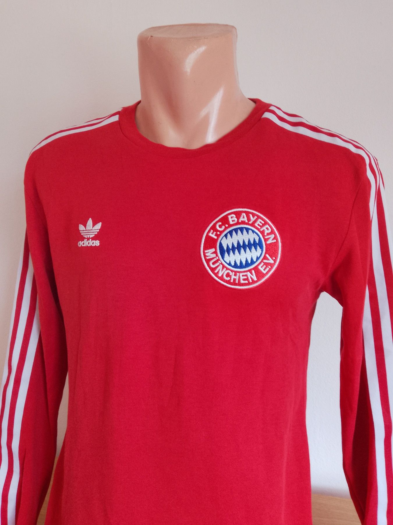 Adidas Bayern long sleeve jersey - Size S - Adidas Size US S / EU 44-46 / 1 - 2 Thumbnail