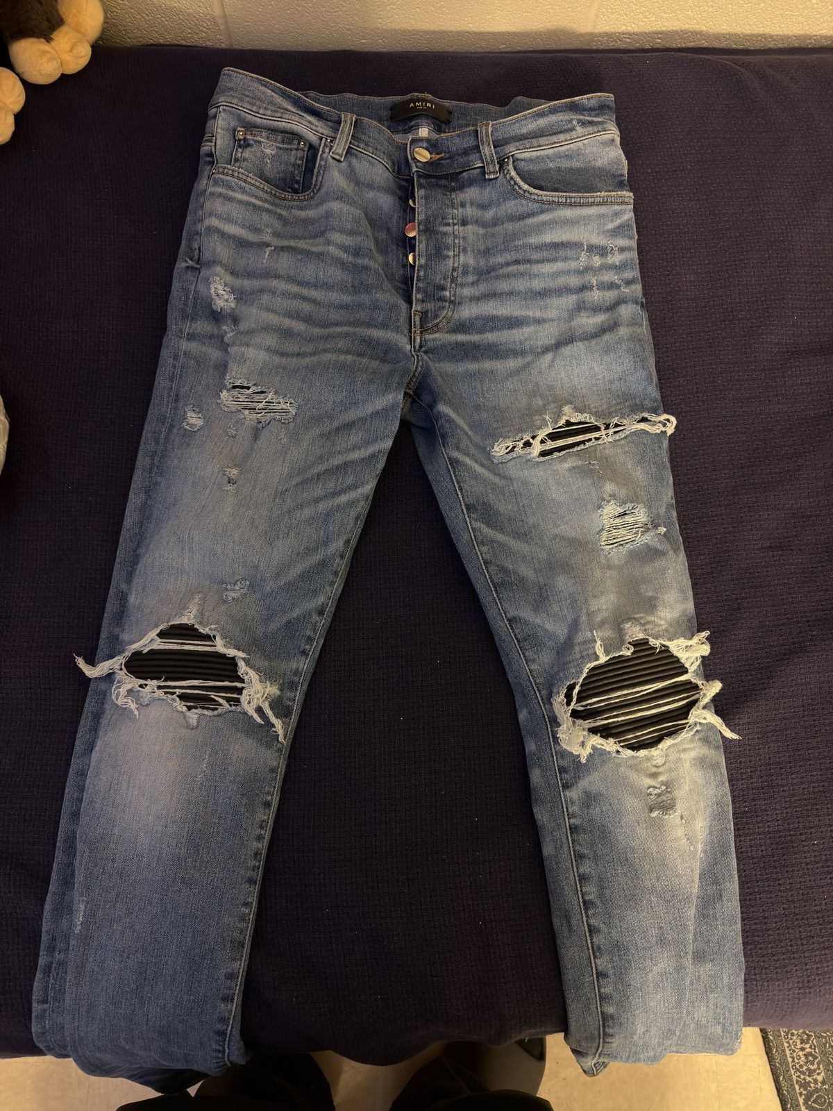 Amiri Amiri mx1 jeans Size US 34 / EU 50 - 1 Thumbnail