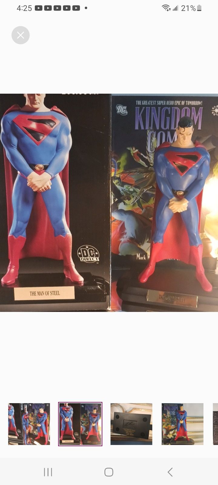 Other 2001 DC DIRECT KINGDOM COME LIMITED EDITION SUPERMAN Size ONE SIZE - 2 Thumbnail