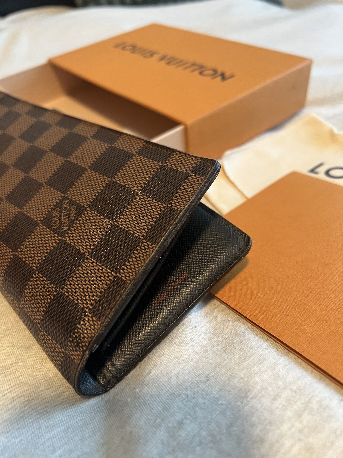 Louis Vuitton Louis Vuitton Brazza Long Wallet - Damier Ebene Size ONE SIZE - 8 Thumbnail