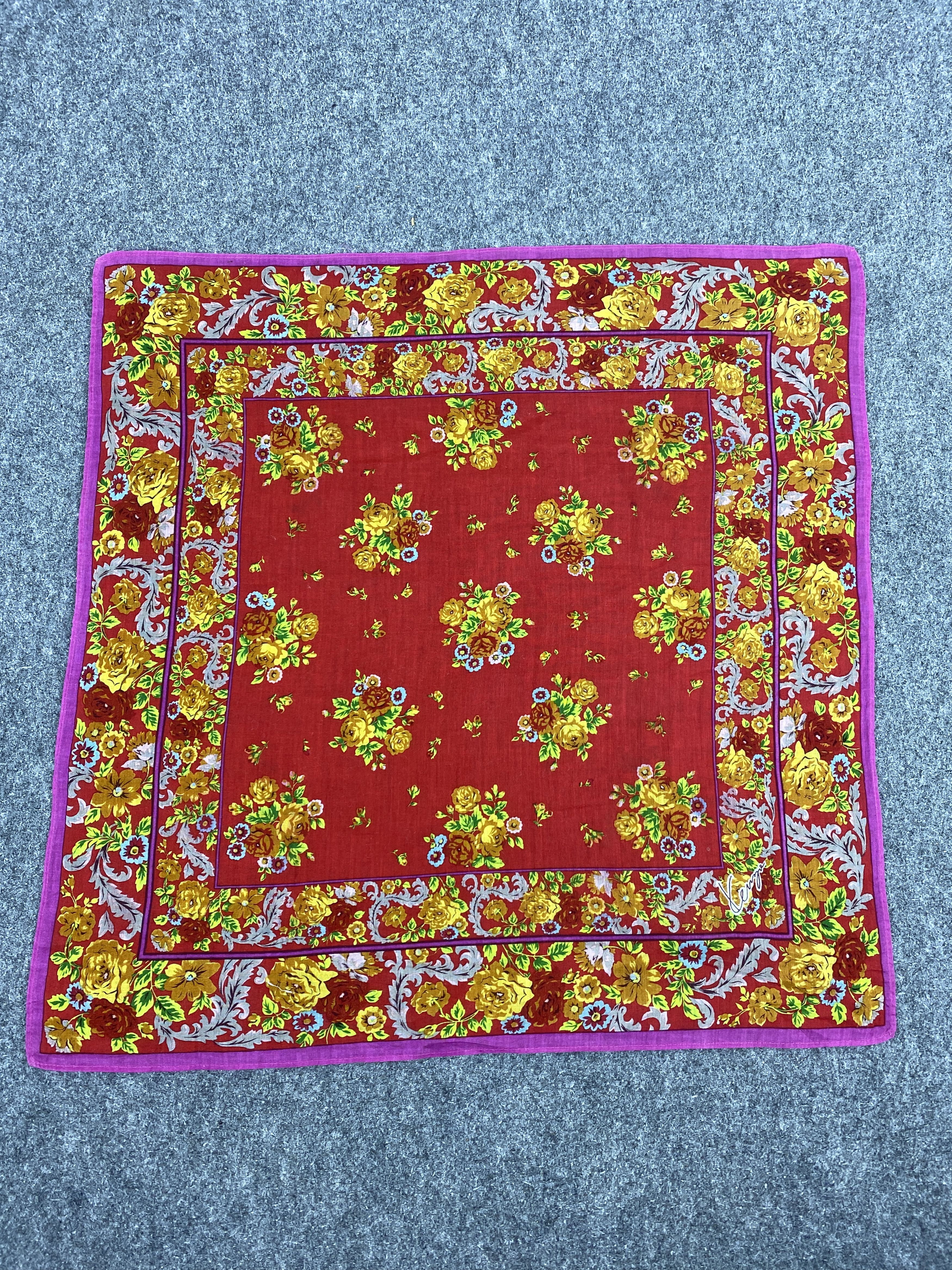 Kenzo Vintage Kenzo Handkerchief / Neckerchief KT0288 Size ONE SIZE - 4 Thumbnail