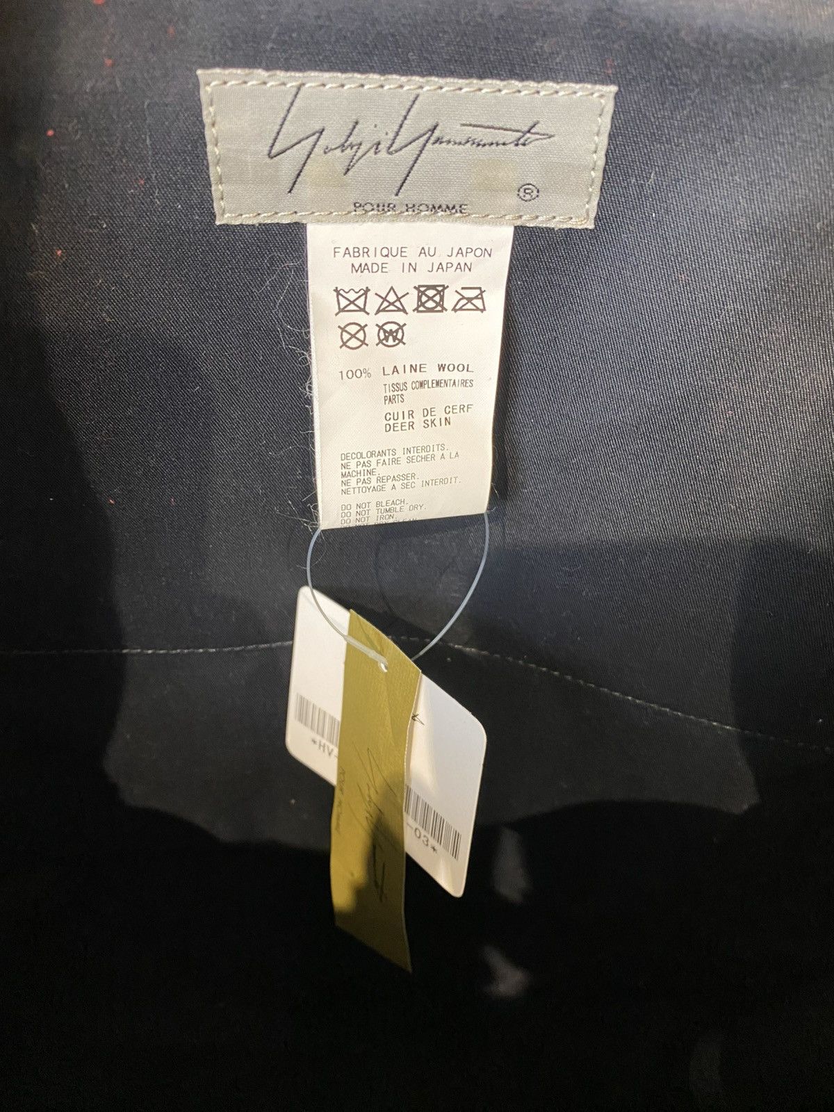 Yohji Yamamoto Yohji Yamamoto Hoodie Backpack Size ONE SIZE - 13 Thumbnail