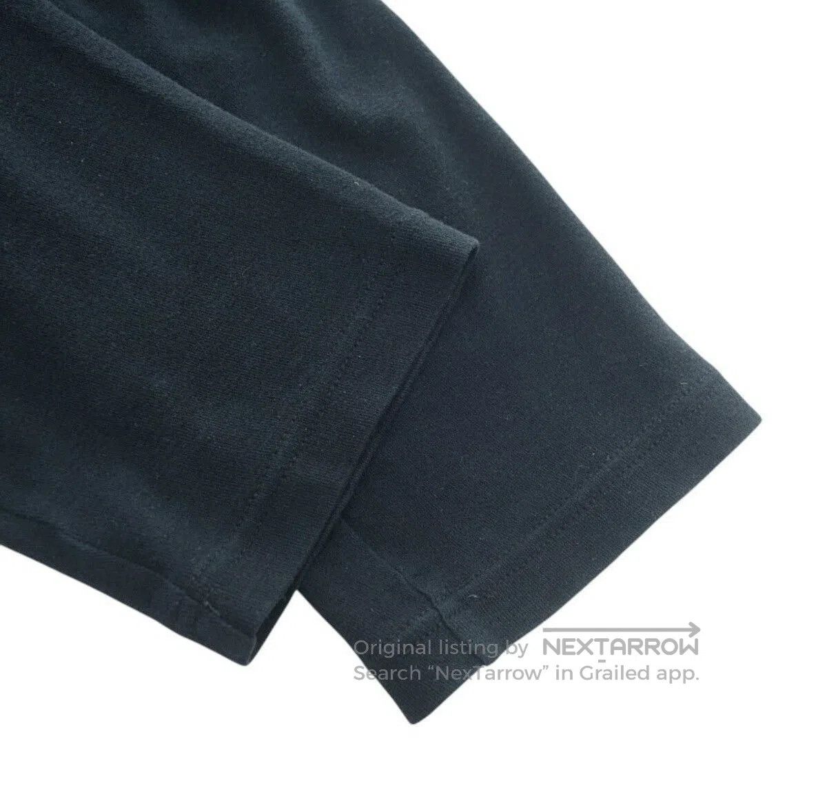 Yohji Yamamoto YOHJI YAMAMOTO 12SS Men's Black Cotton Henley Knit. Size US L / EU 52-54 / 3 - 4 Thumbnail