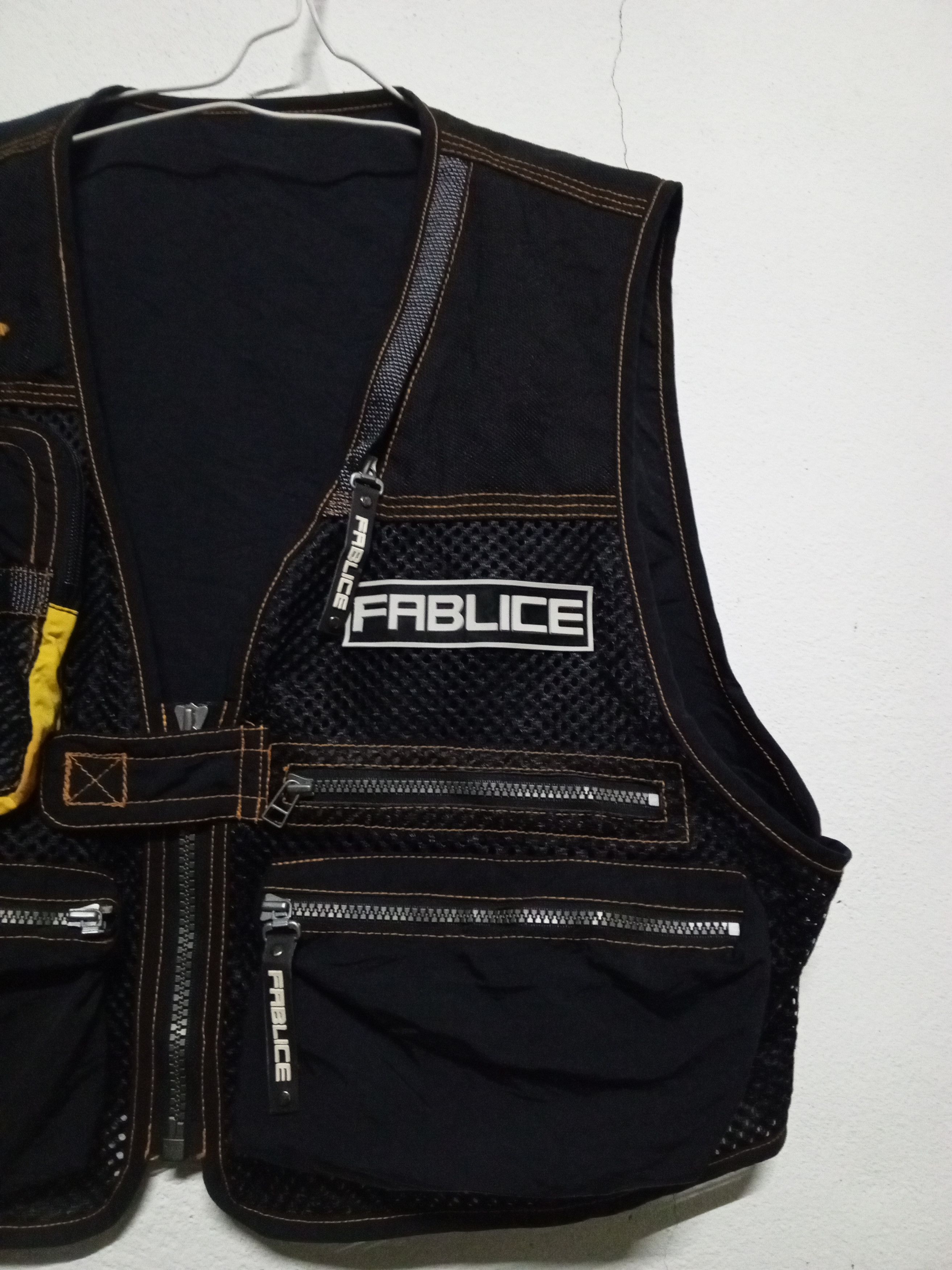 Japanese Brand Vintage Japanese Brand Fablice Multi-Pocket Tactical Vest Size US L / EU 52-54 / 3 - 5 Thumbnail