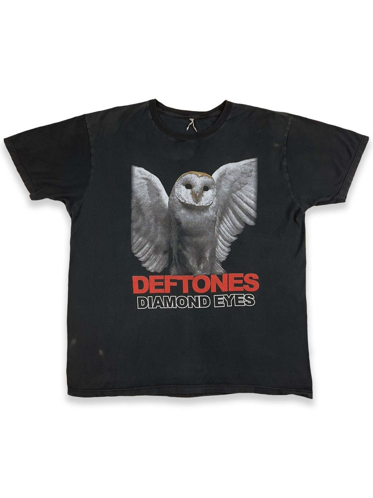 image of Band Tees x Vintage 2010 Vintage Deftones Diamond Eyes Tour Tee Large in Black, Men's