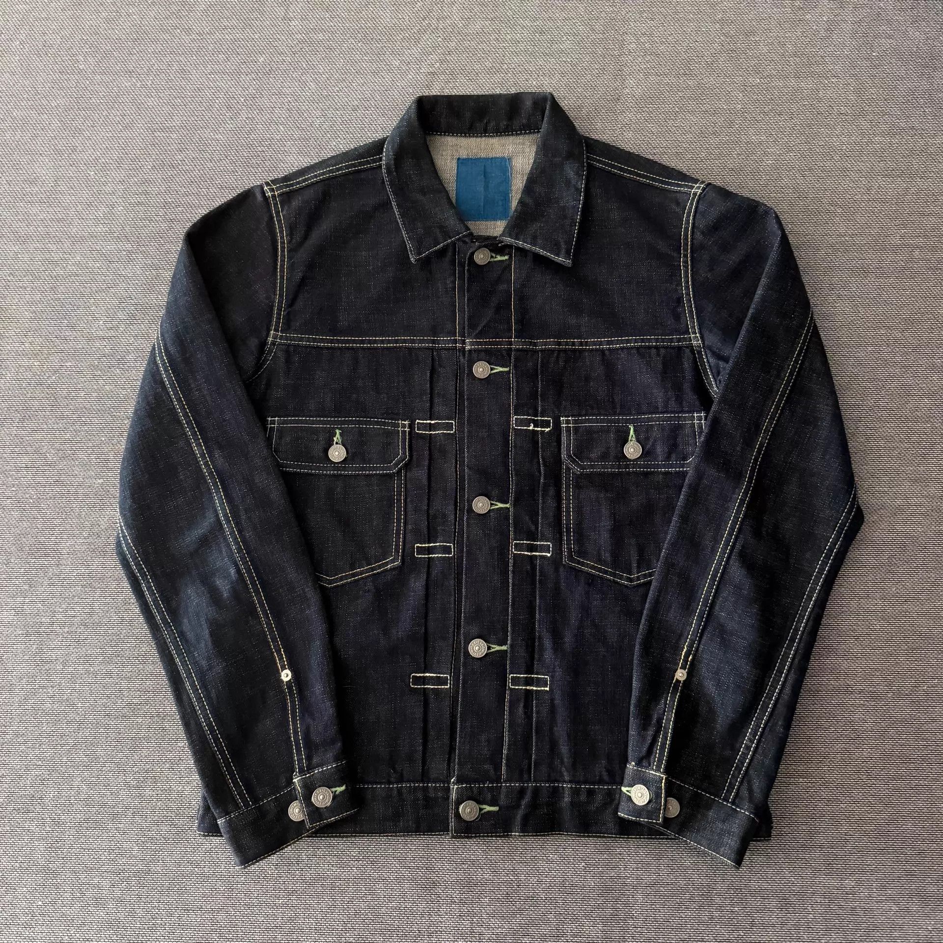 Visvim Visvim 101 ICT Natural Dyed Indigo Denim Jacket Type 2 Size US M / EU 48-50 / 2 - 1 Thumbnail