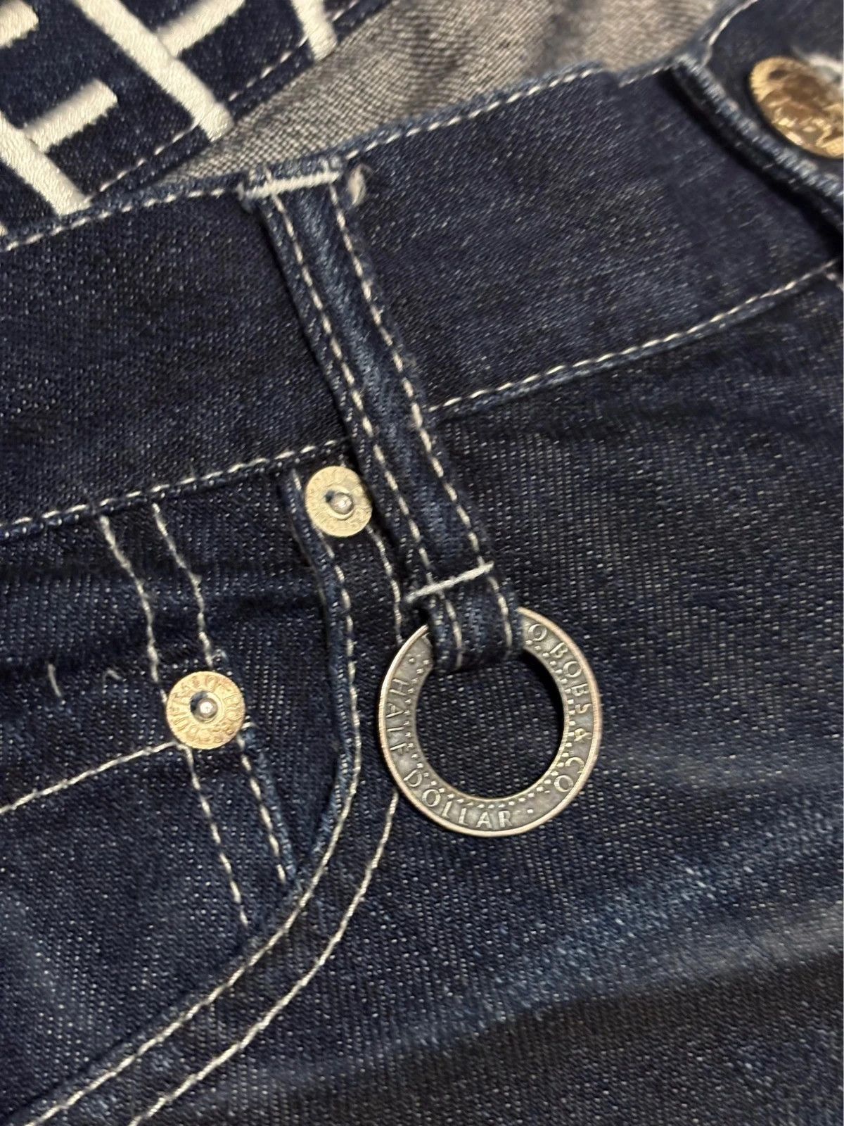 BUFFALO BOBS Japanese Brand Buffalo Bobs blue gradient wash denim jeans Size US 31 - 5 Thumbnail