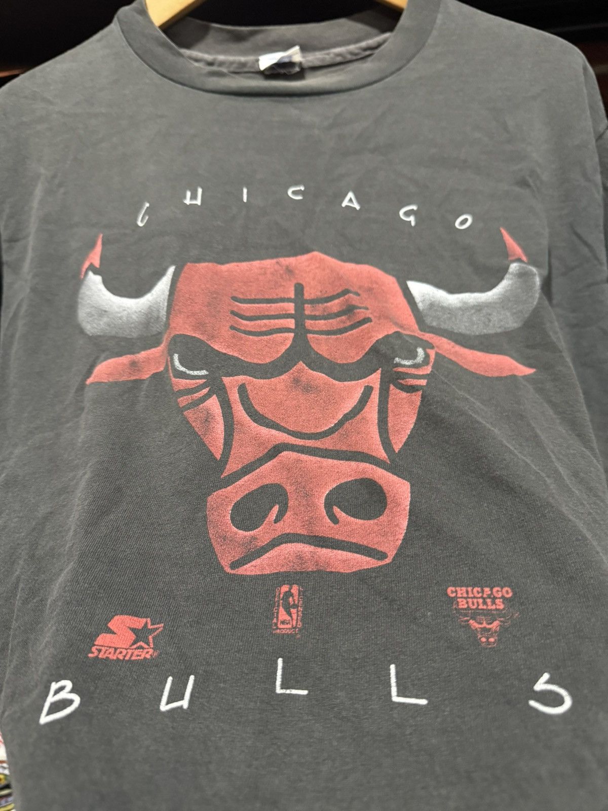 NBA × Vintage VINTAGE 90s chicago bulls nba rodman t shirt Size US XL / EU 56 / 4 - 7 Thumbnail
