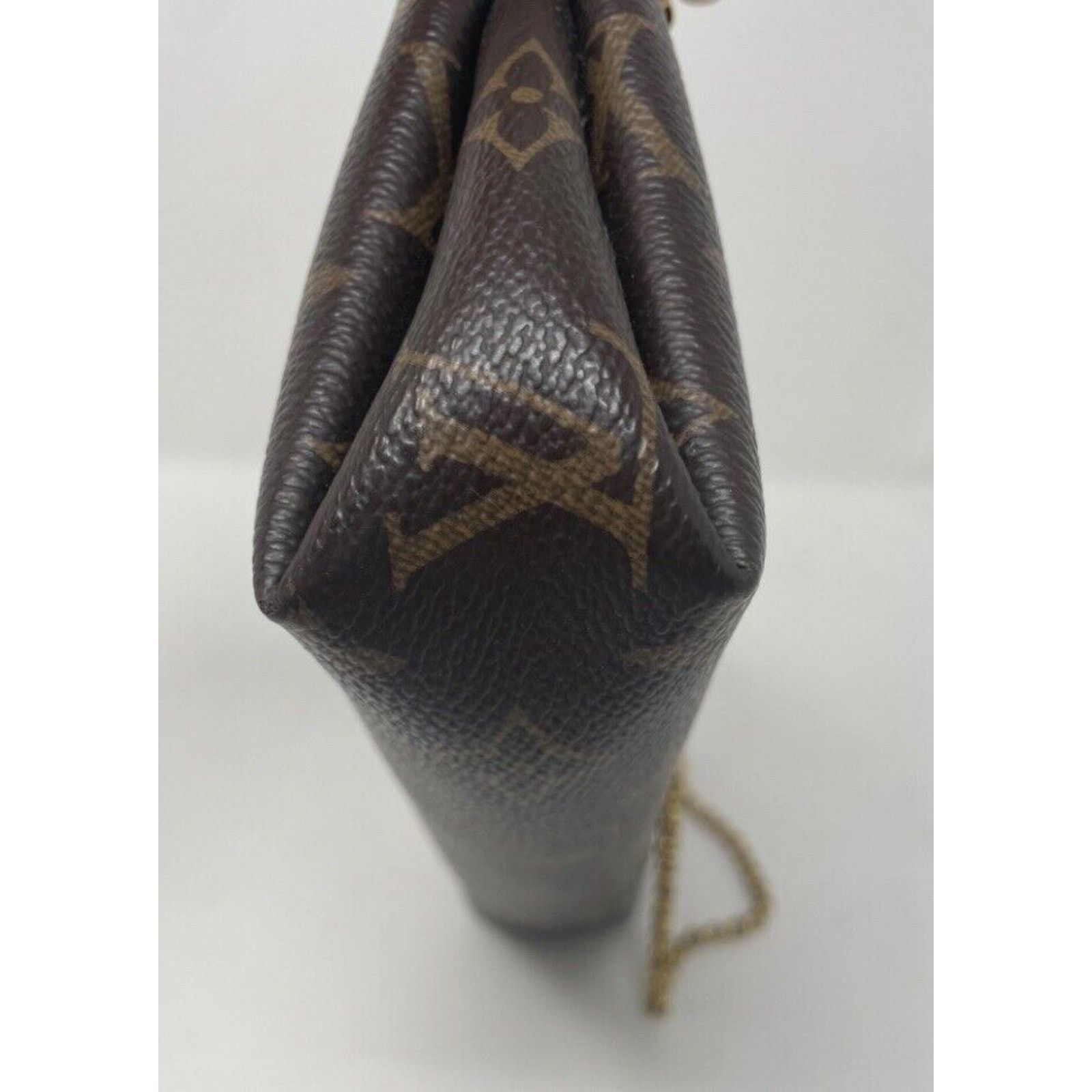 Louis Vuitton Louis Vuitton Pallas Clutch Brown Canvas Size ONE SIZE - 7 Thumbnail