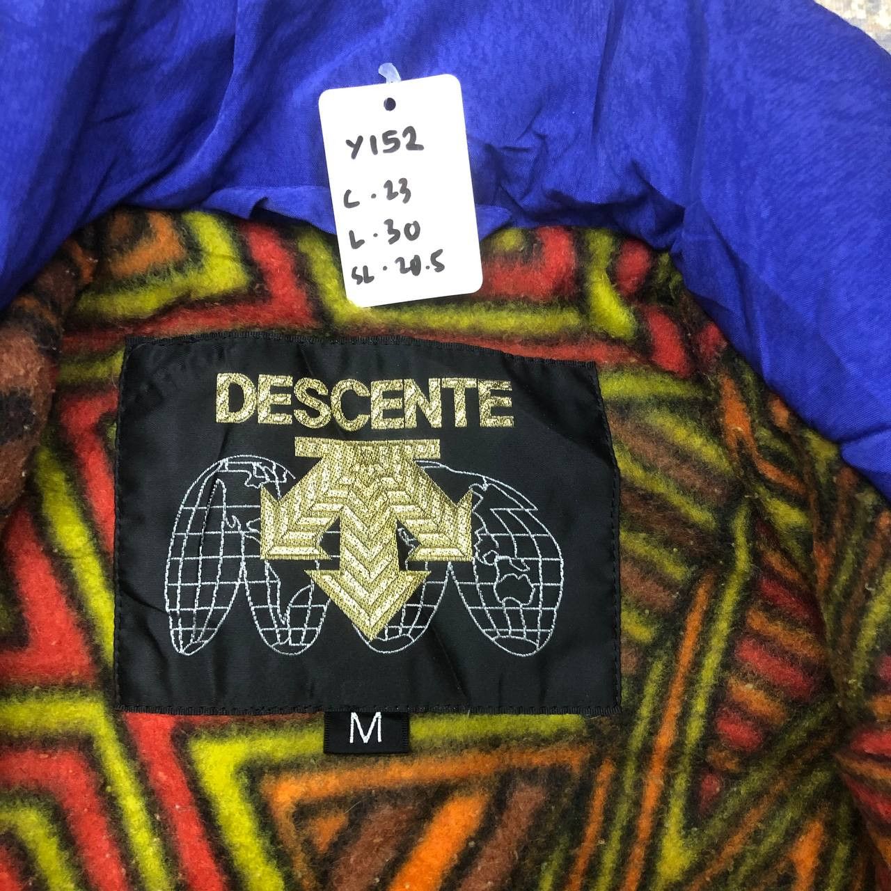 Descente Y152. VTG DESCENTE JAPAN SKI WINTER FLEECE JACKET Size US M / EU 48-50 / 2 - 14 Thumbnail