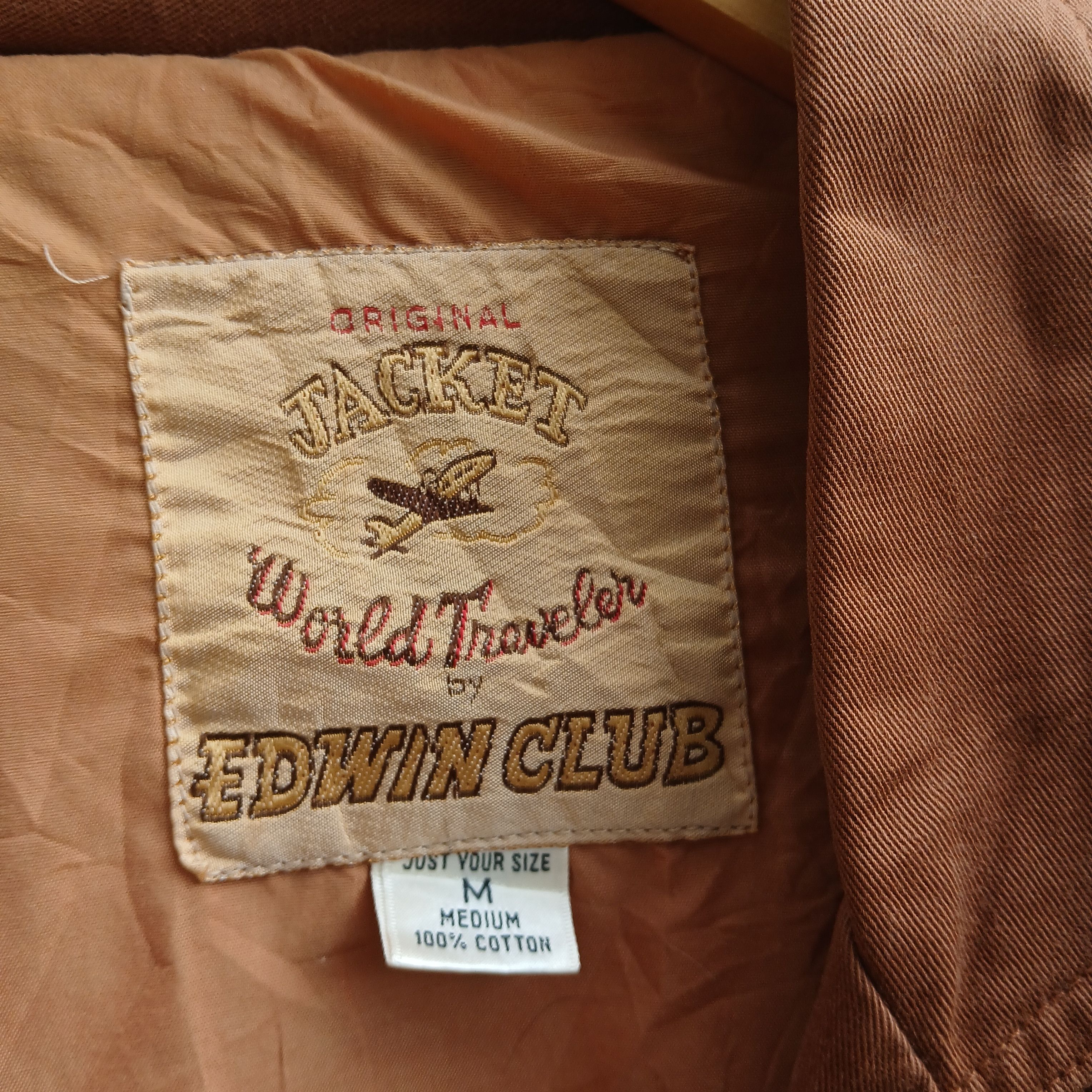 Edwin Vintage Edwin world traveler jacket blazer cotton canvas Size US XL / EU 56 / 4 - 6 Thumbnail