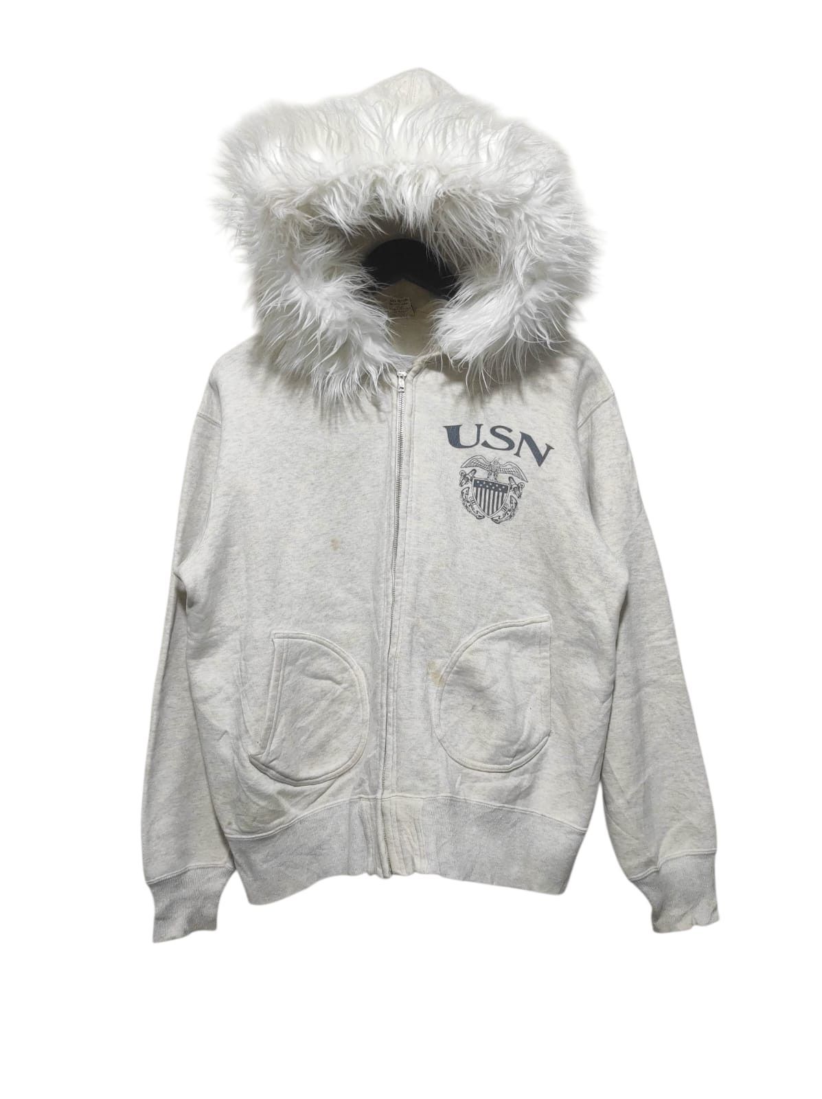 Buzz Rickson's Buzz Rickson Zip Fur Hoodie LGB IfSixWasNine style Size US L / EU 52-54 / 3 - 1 Thumbnail