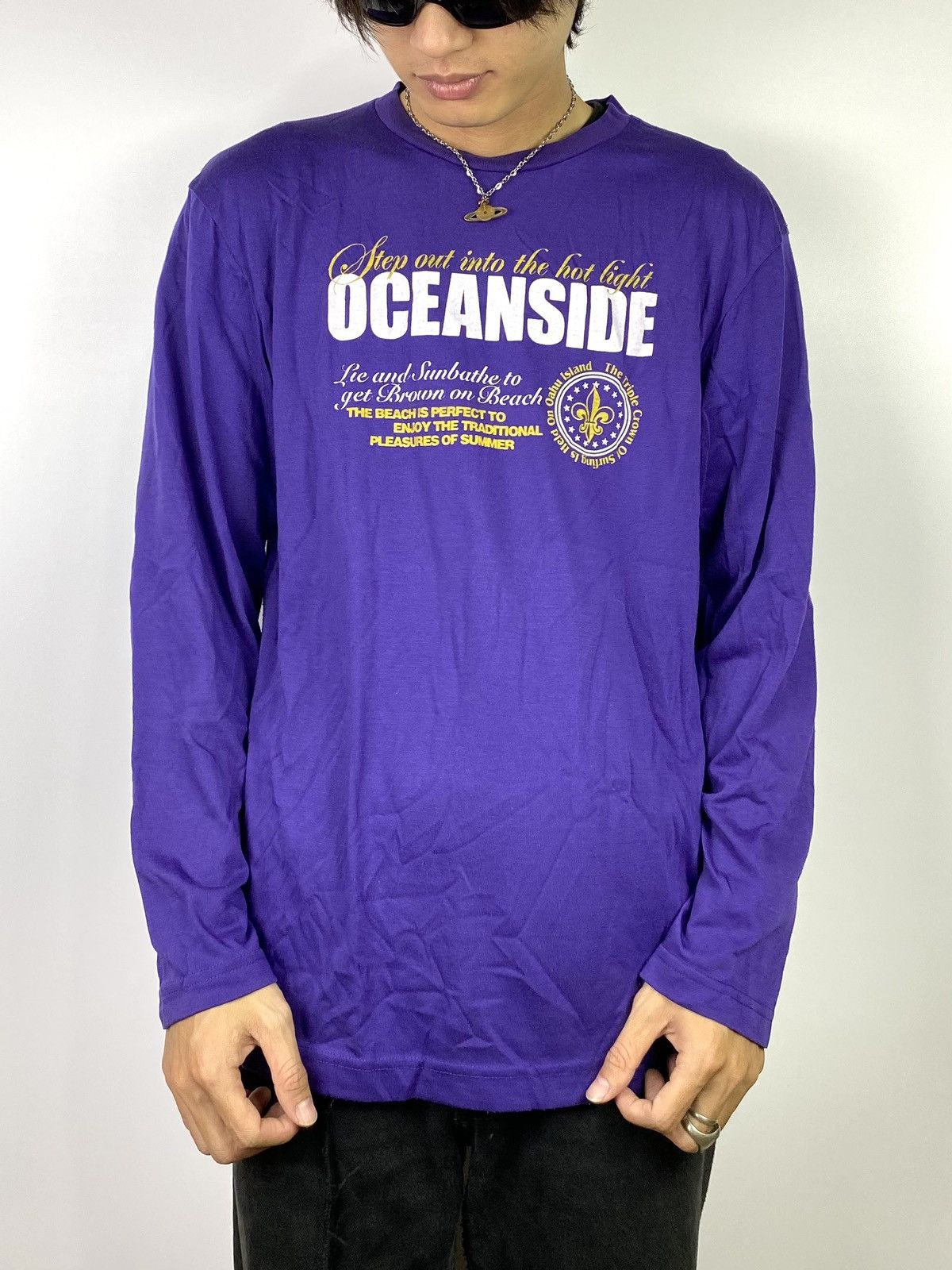 If Six Was Nine × Japanese Brand 2000s barcedos oceanside longsleeve ifsx lgb style Size US M / EU 48-50 / 2 - 5 Thumbnail