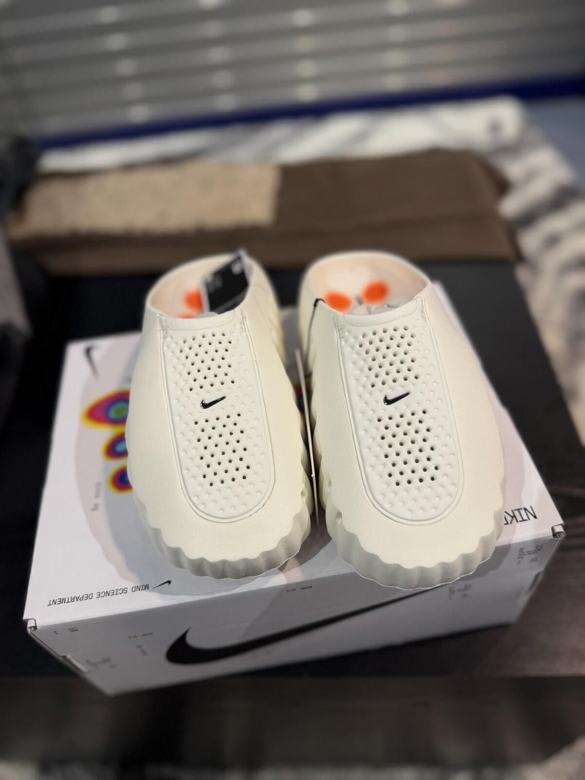 Nike Size 8W/7M Nike Mind Slide 001 Sail Brand New Women Release Size US 8 / EU 41 - 4 Thumbnail