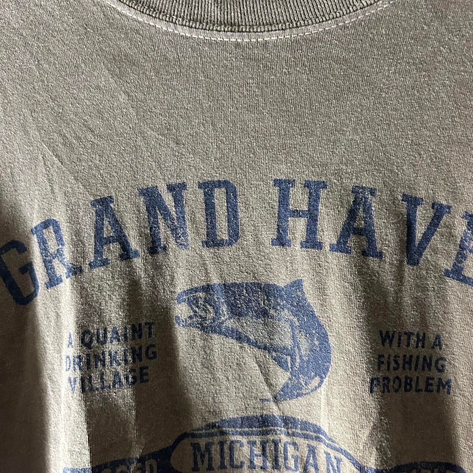 Gildan (XL) GILDAN Dyed Fitted Tee “Grand Haven Michigan” Size US XL / EU 56 / 4 - 3 Thumbnail