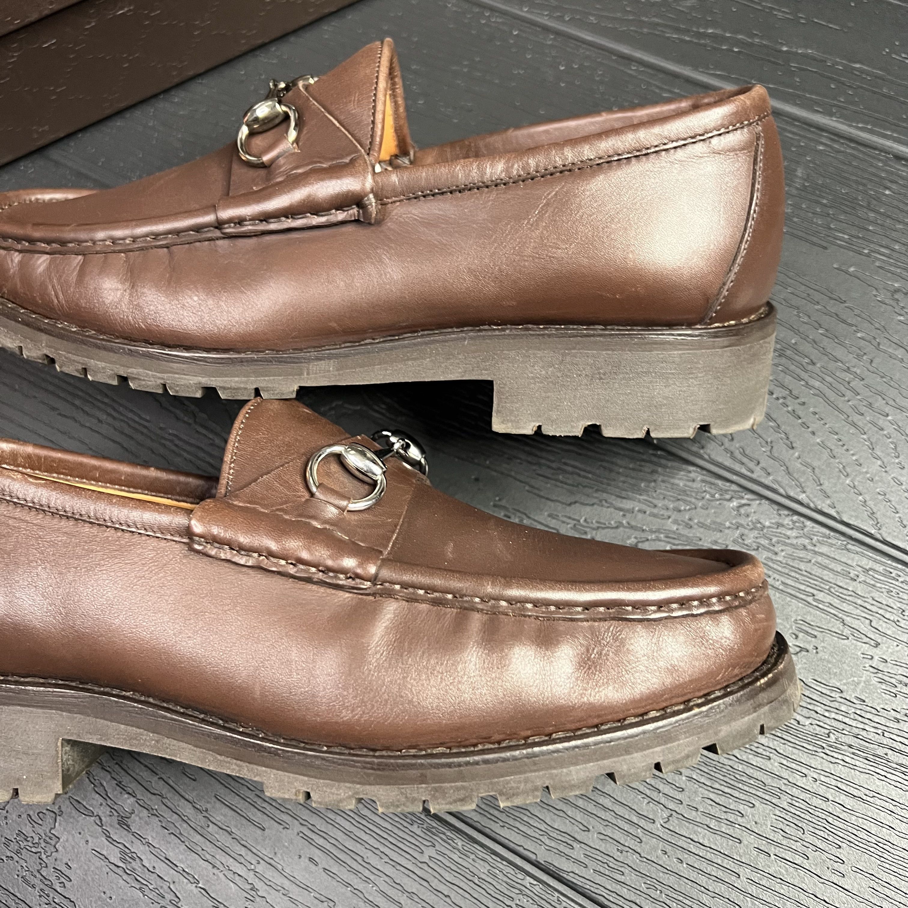 Gucci Gucci Horsebit Loafer Brown Size US 8 / EU 41 - 4 Thumbnail