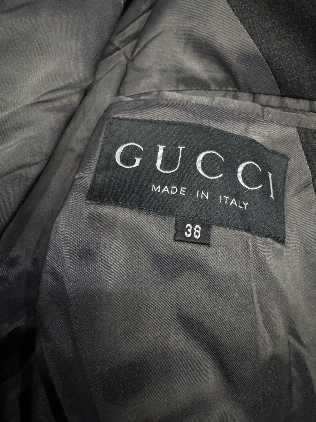 Gucci GUCCI DOUBLE BREASTED GABARDINE LANA WOOL BLAZER JACKET Size XS / US 0-2 / IT 36-38 - 3 Thumbnail