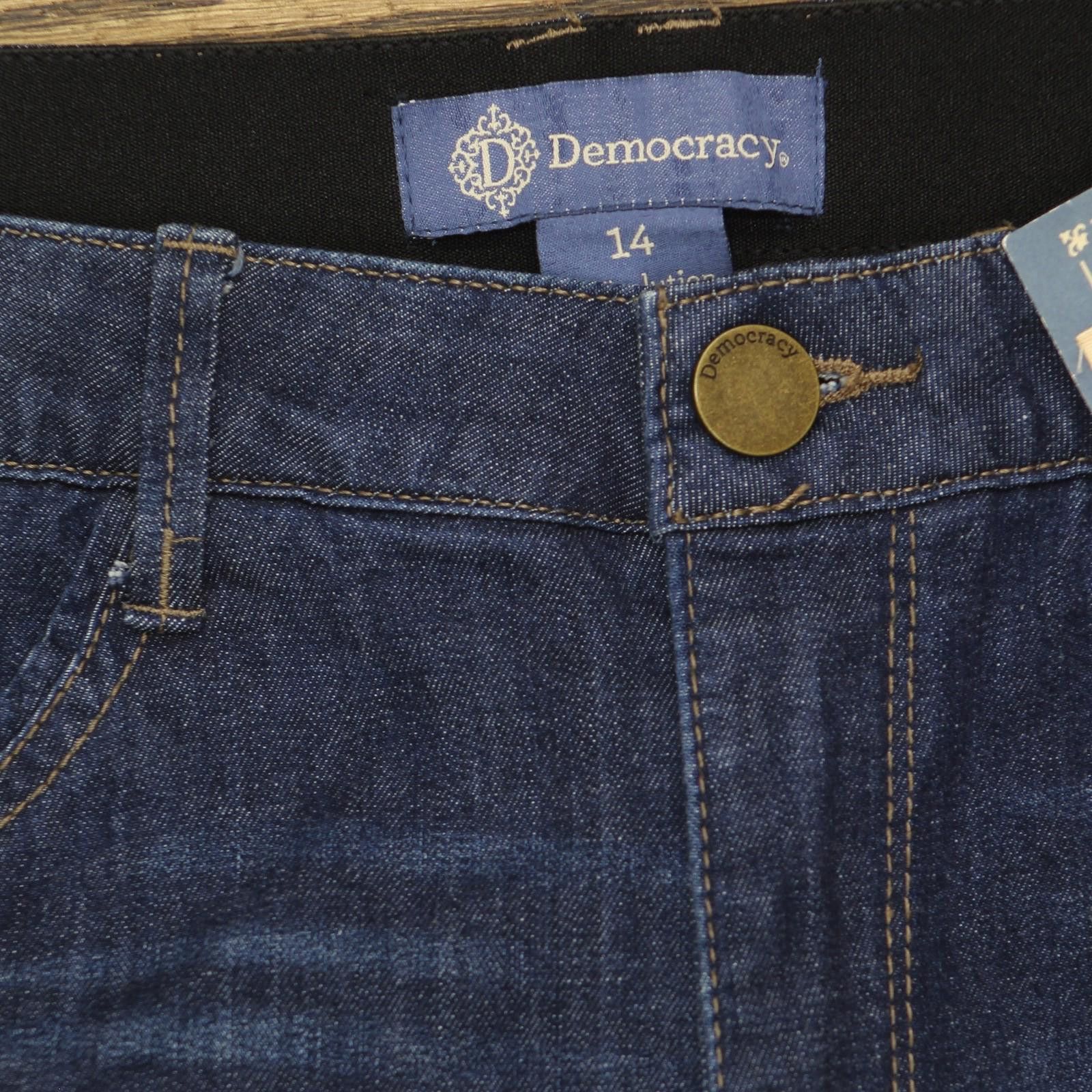Other Nwt Democracy Ab Skinny Jean B1877e3rj Blue Artisanal 14 Size 36" / US 14 / IT 50 - 4 Thumbnail