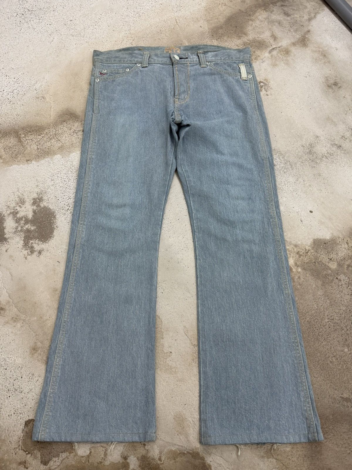 Edwin Miss 503 Edwin Light Washed Flare Unisex Denim Pants Size 30" / US 8 / IT 44 - 1 Thumbnail