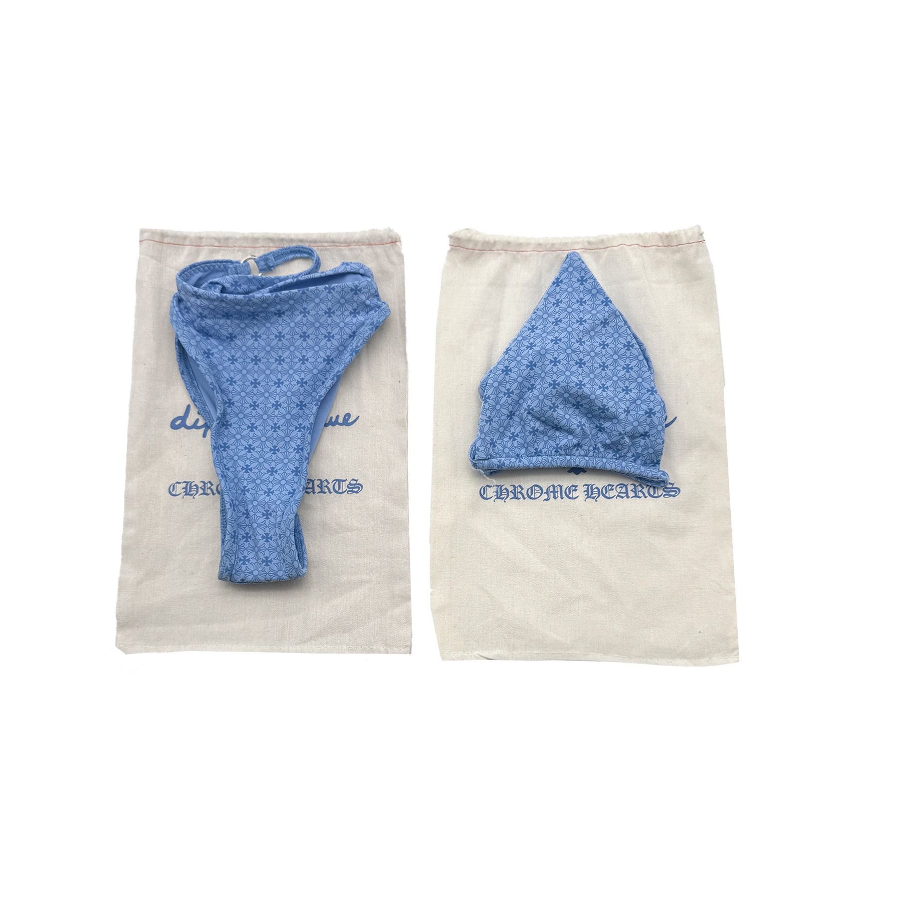 Chrome Hearts Chrome Hearts Dipped In Blue Bikini Size S / US 4 / IT 40 - 4 Thumbnail