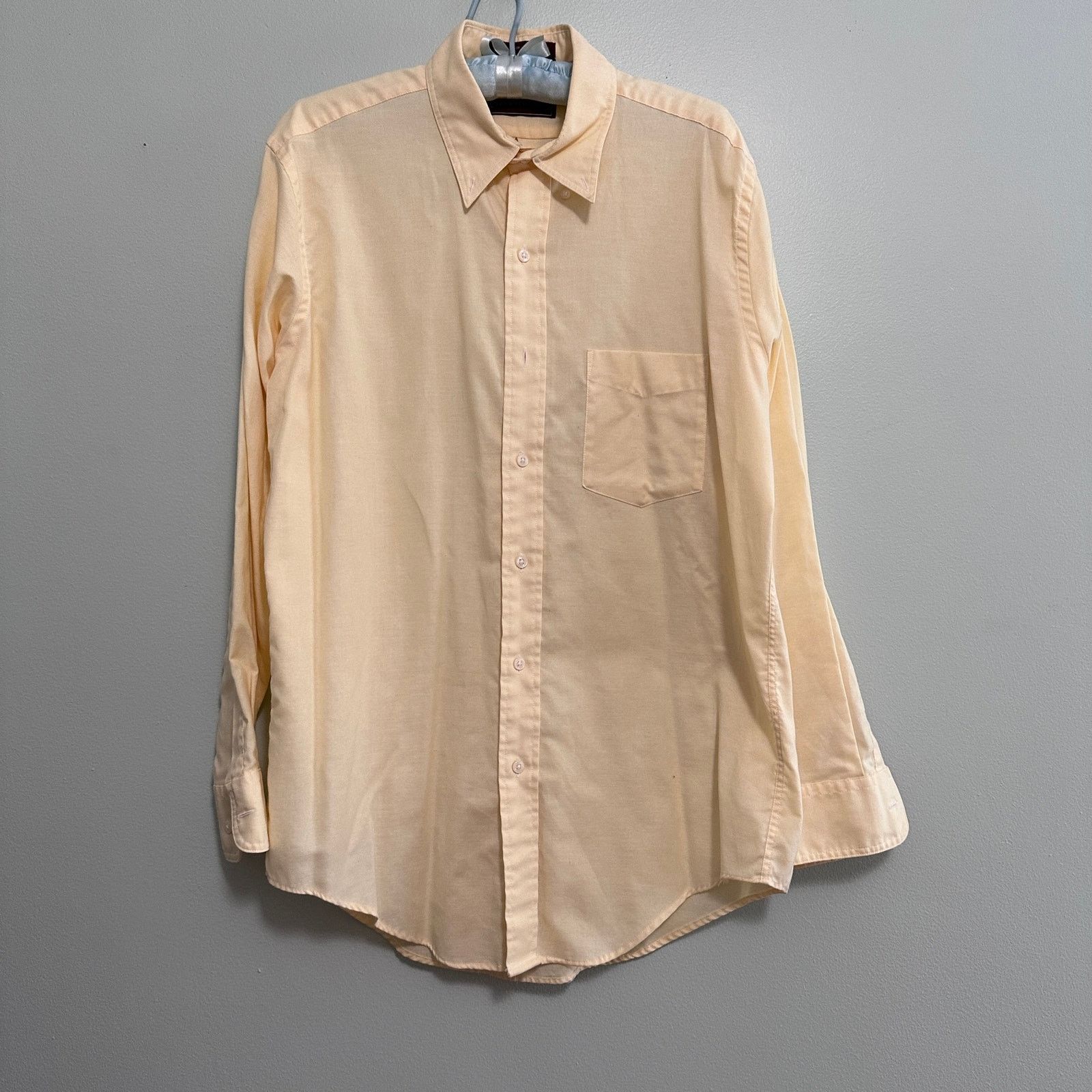 Chaps Vintage Chaps Ralph Lauren yellow button down size 16 Size US L / EU 52-54 / 3 - 2 Thumbnail