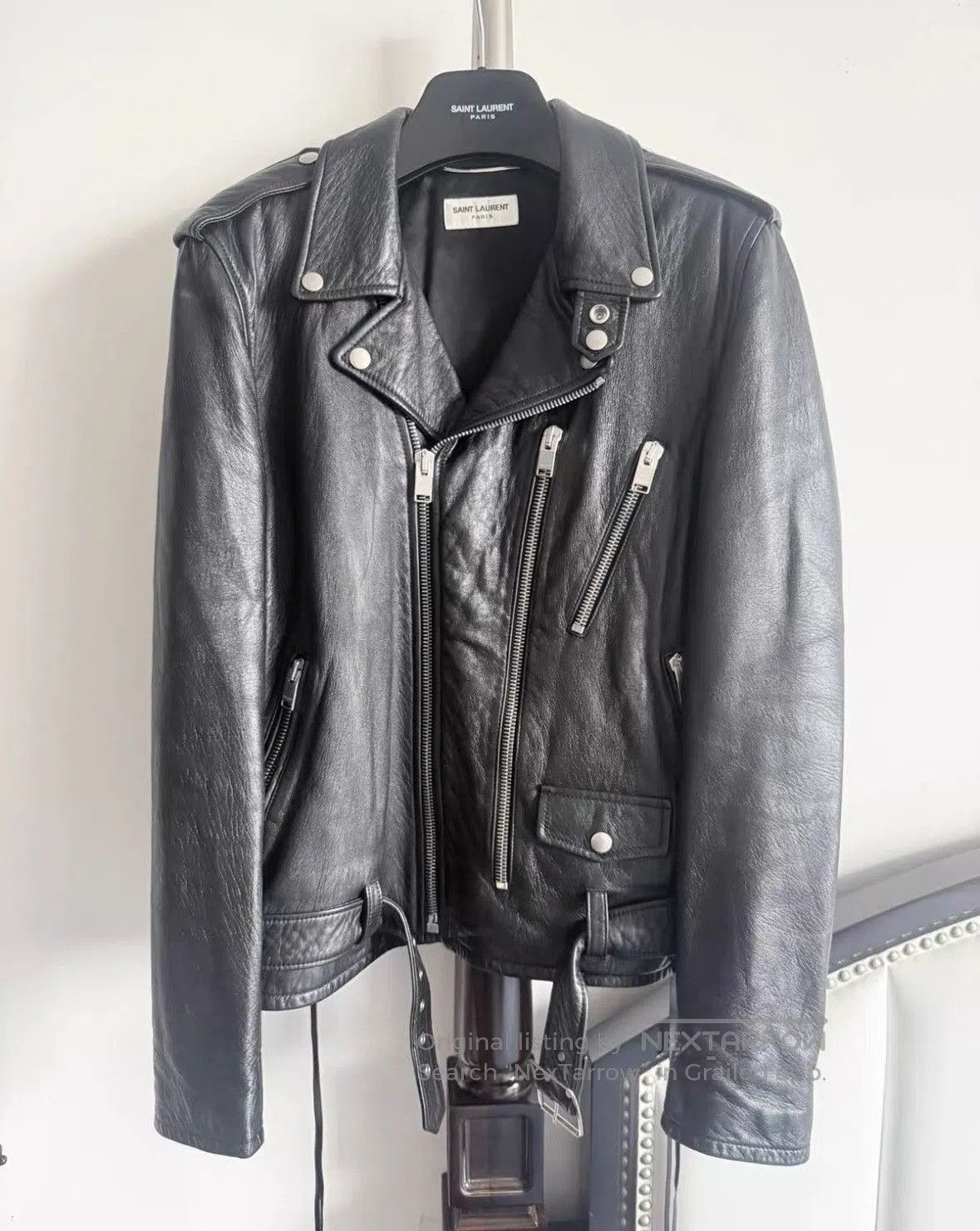 Saint Laurent Paris saint laurent paris leather jacket wxx. Size US M / EU 48-50 / 2 - 1 Thumbnail