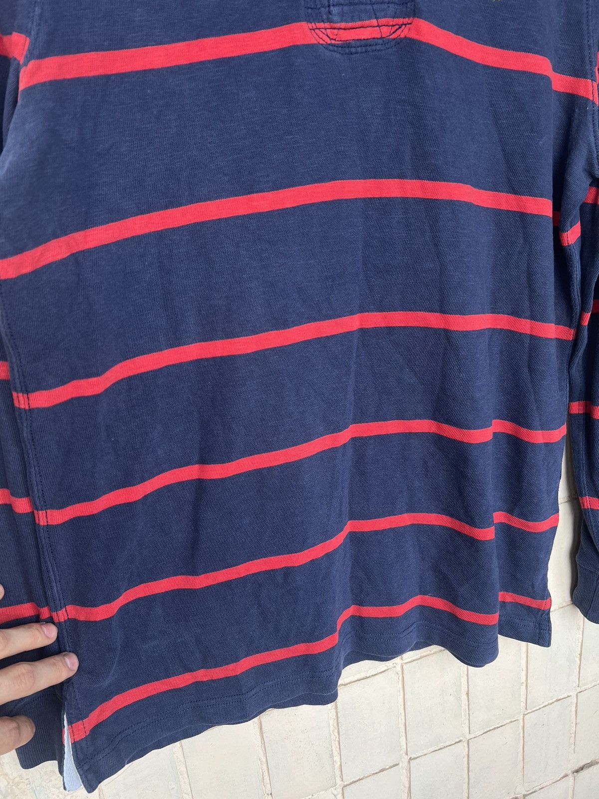 Polo Ralph Lauren Vintage 90s Polo Ralph Lauren Rugby Long Sleeve Shirt Size US S / EU 44-46 / 1 - 11 Thumbnail