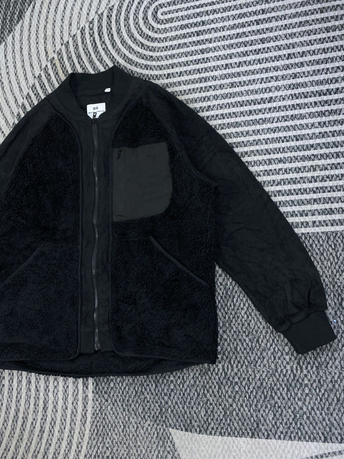 Uniqlo × White Mountaineering White Mountaineering X Uniqlo Fleece Retro Style Jacket Size US M / EU 48-50 / 2 - 4 Thumbnail