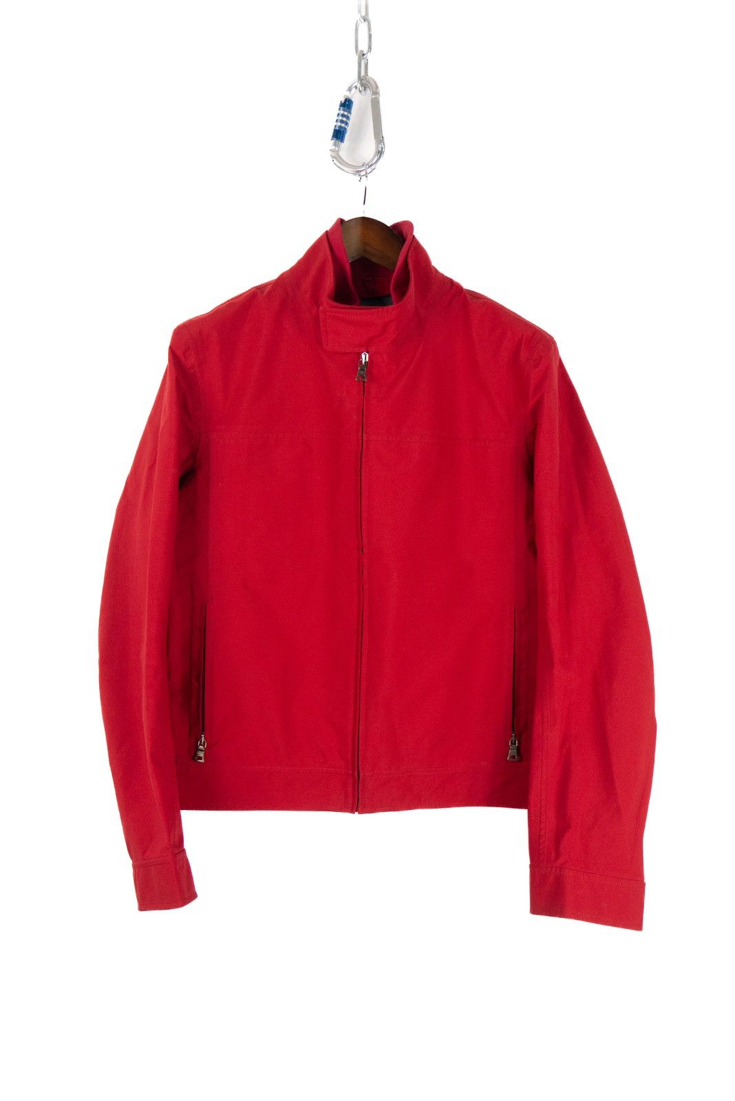 Designer × Prada Red Vintage Prada gore tex jacket Size US L / EU 52-54 / 3 - 1 Thumbnail