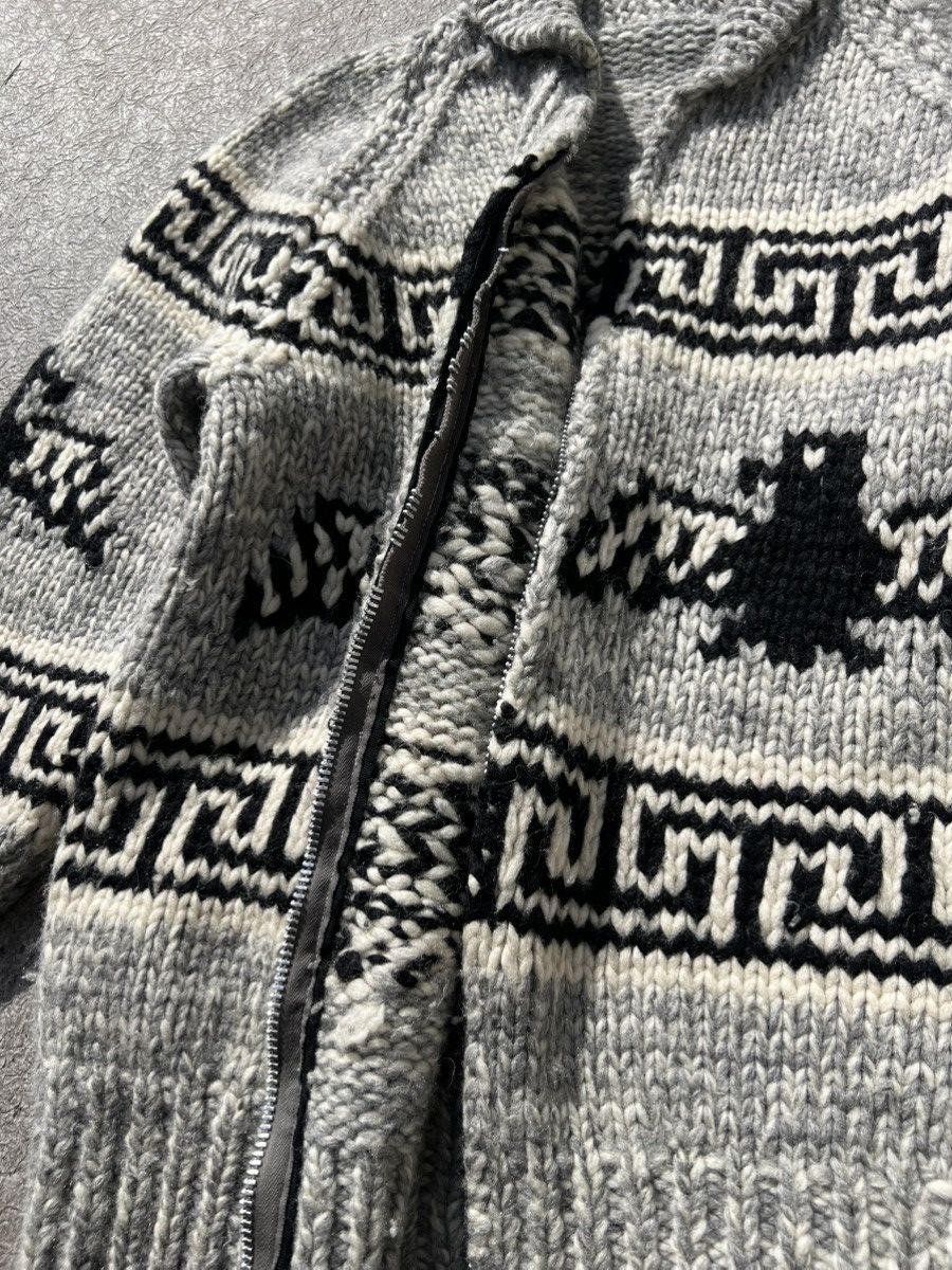 Vintage Authentic Vintage 1960s Wool Cowichan Sweater Small Medium M Size US S / EU 44-46 / 1 - 3 Thumbnail