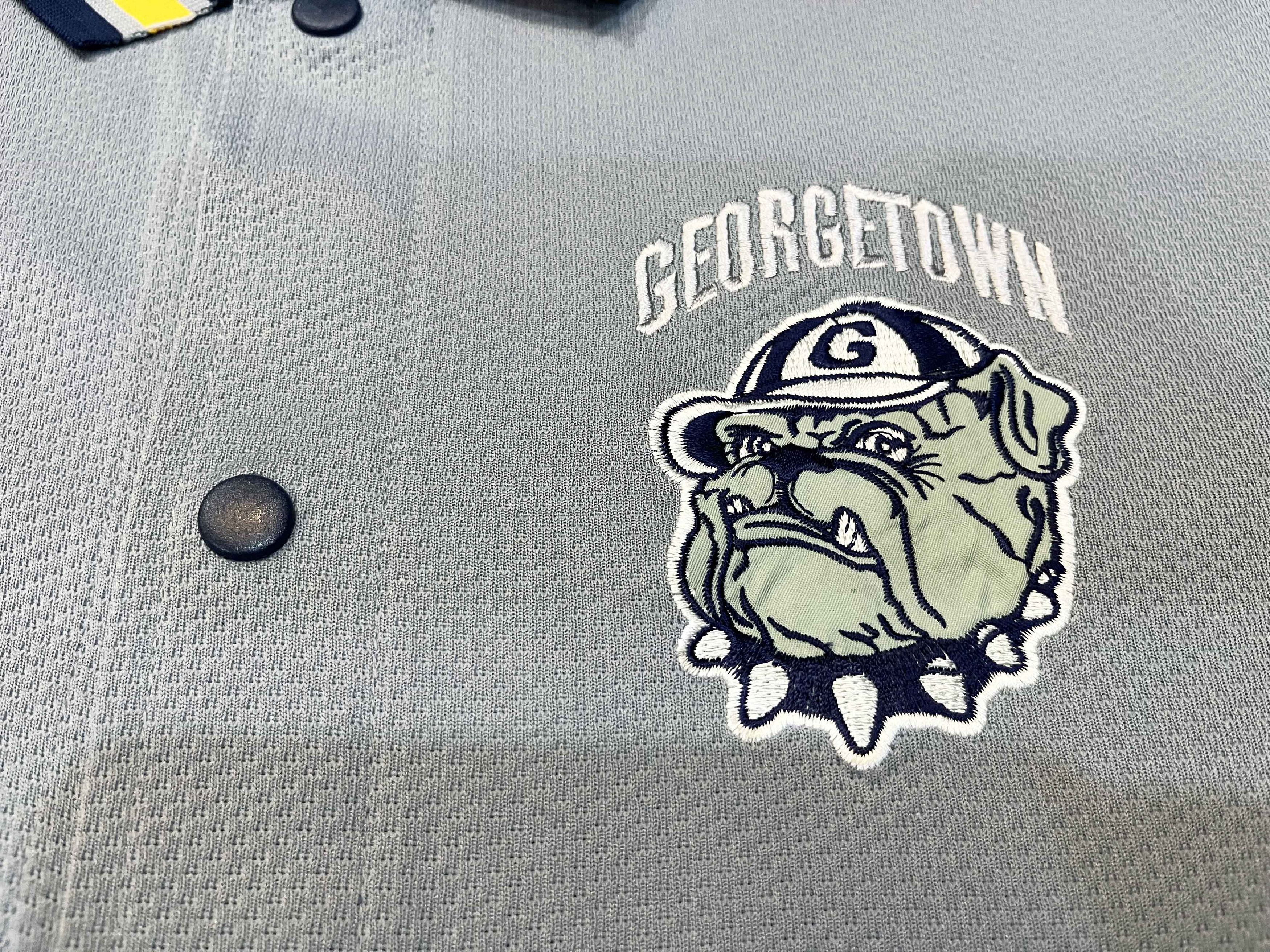 NCAA × Starter × Vintage Vintage Starter NCAA Georgetown Hoyas Baseball Jersey Size US XL / EU 56 / 4 - 2 Thumbnail