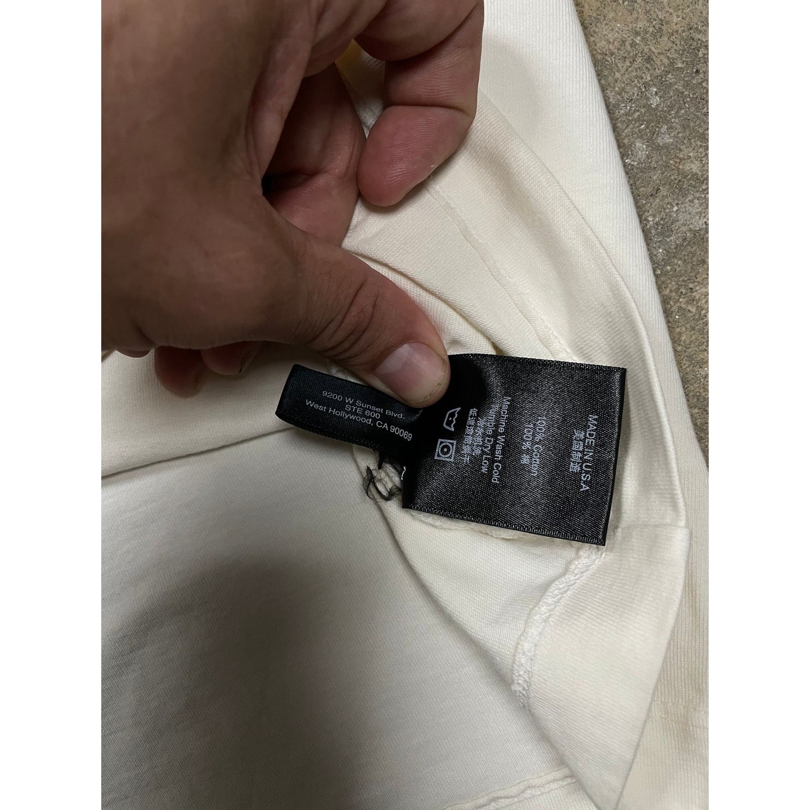 Rhude Rhude Angel Tee Cream Used Small Size US S / EU 44-46 / 1 - 5 Thumbnail