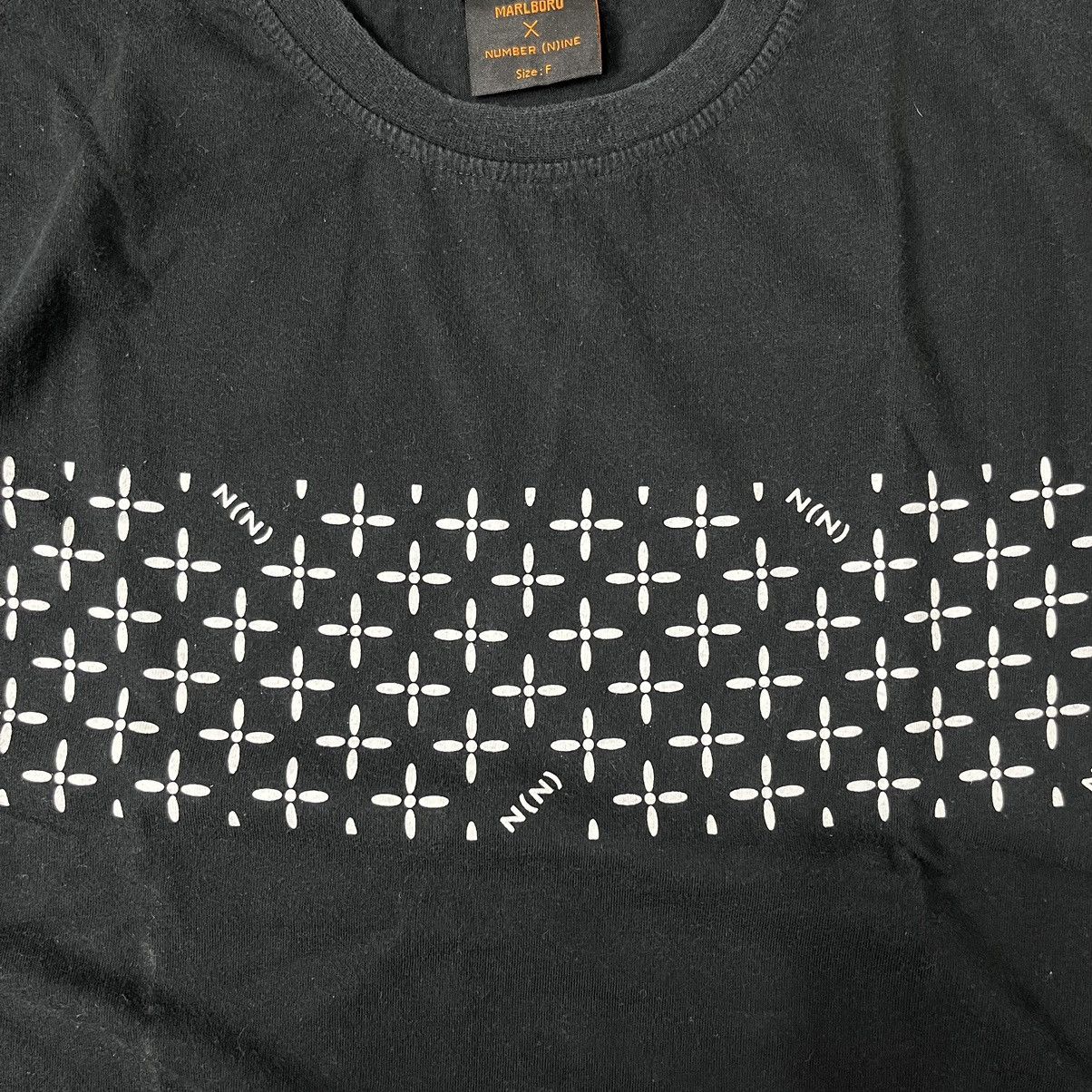 Marlboro x numbernine short shirt